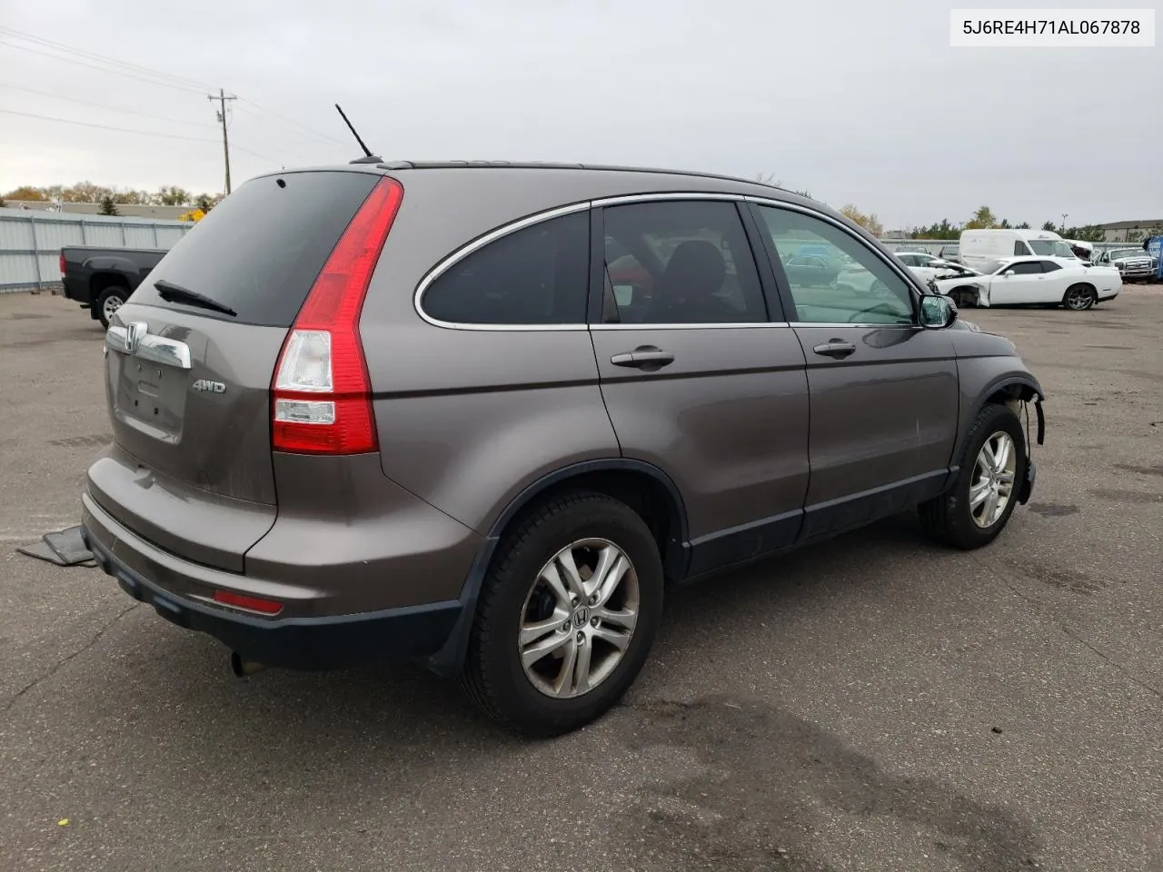 2010 Honda Cr-V Exl VIN: 5J6RE4H71AL067878 Lot: 77824704