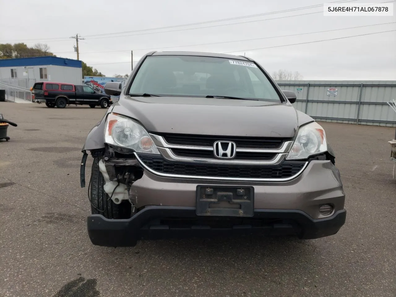 2010 Honda Cr-V Exl VIN: 5J6RE4H71AL067878 Lot: 77824704