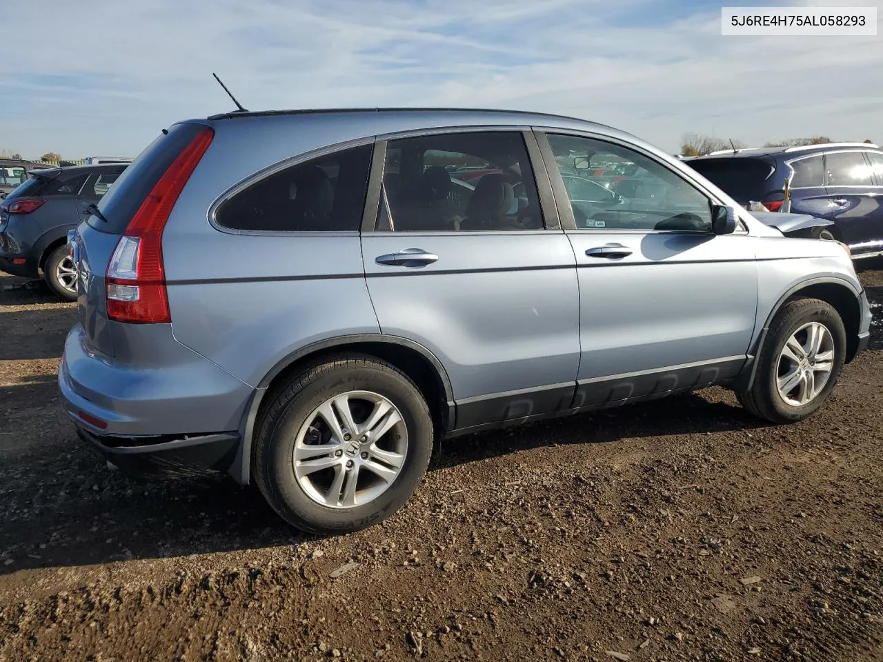 2010 Honda Cr-V Exl VIN: 5J6RE4H75AL058293 Lot: 77858874