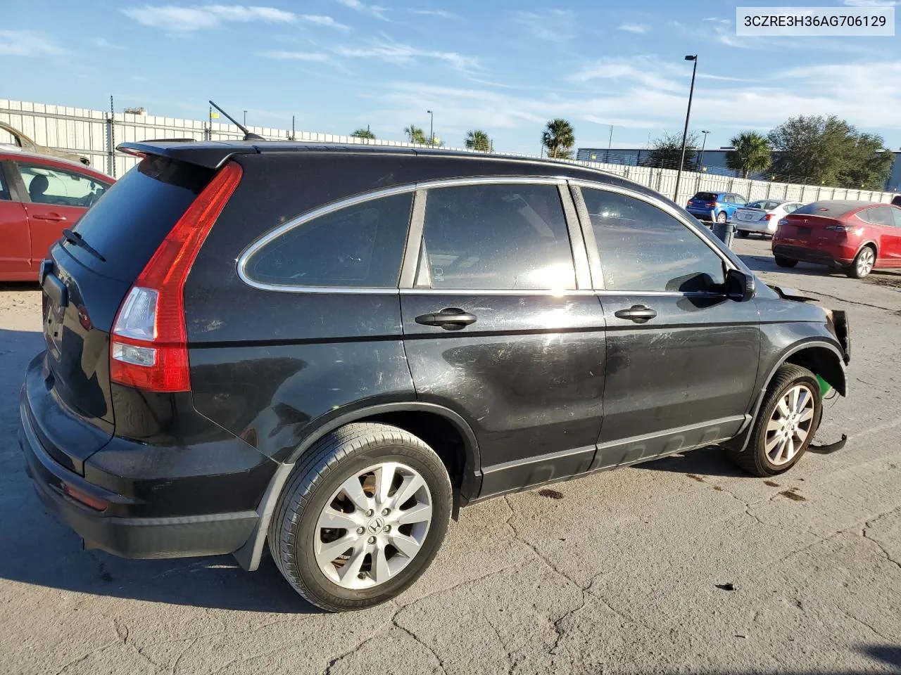 2010 Honda Cr-V Lx VIN: 3CZRE3H36AG706129 Lot: 77886254