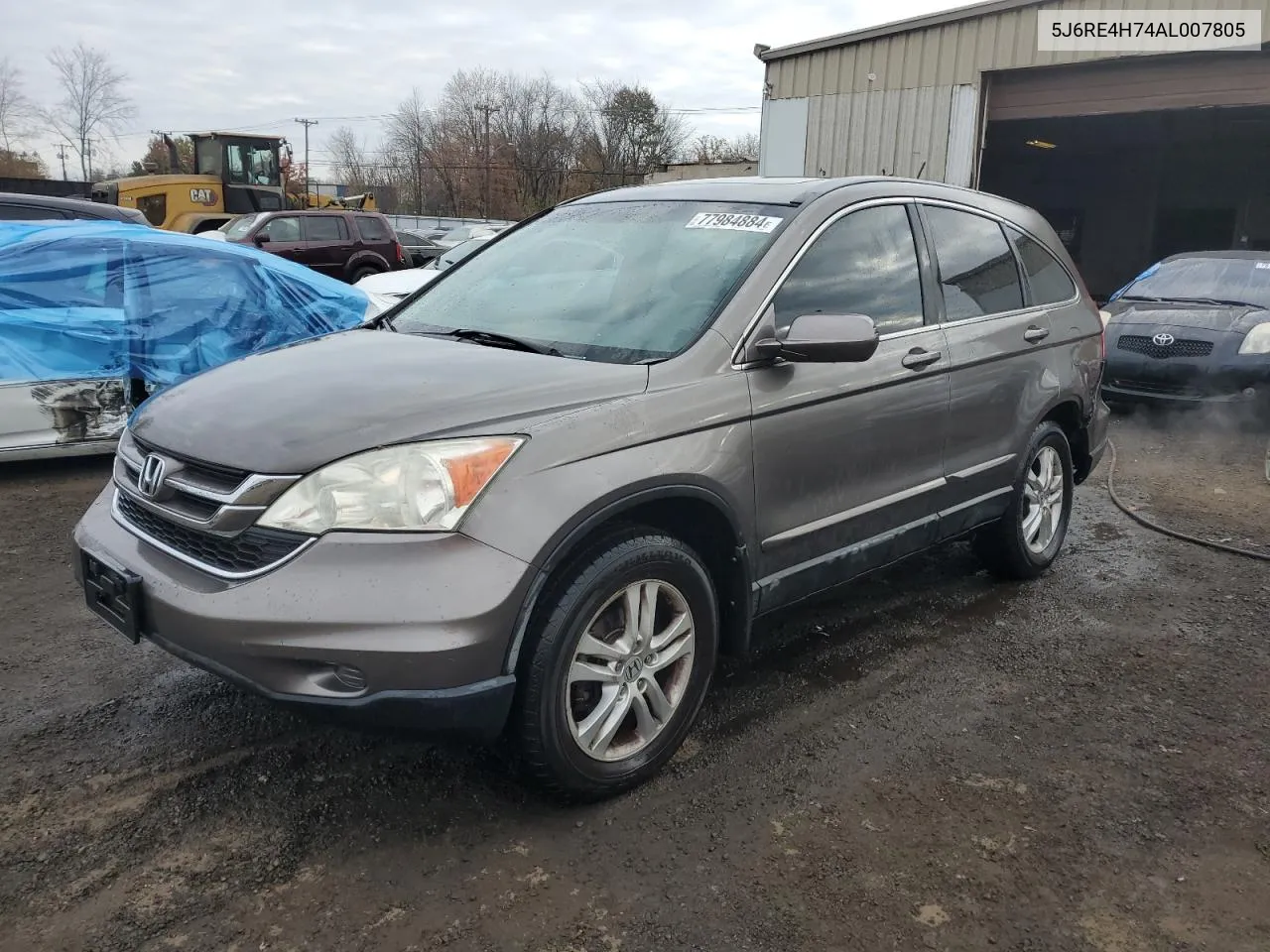 2010 Honda Cr-V Exl VIN: 5J6RE4H74AL007805 Lot: 77984884