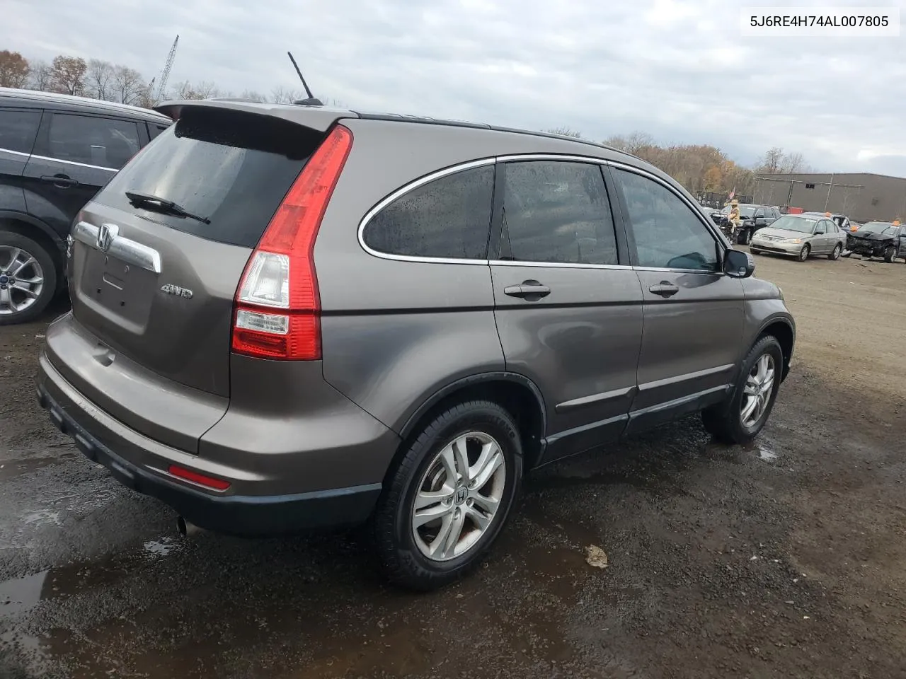 2010 Honda Cr-V Exl VIN: 5J6RE4H74AL007805 Lot: 77984884