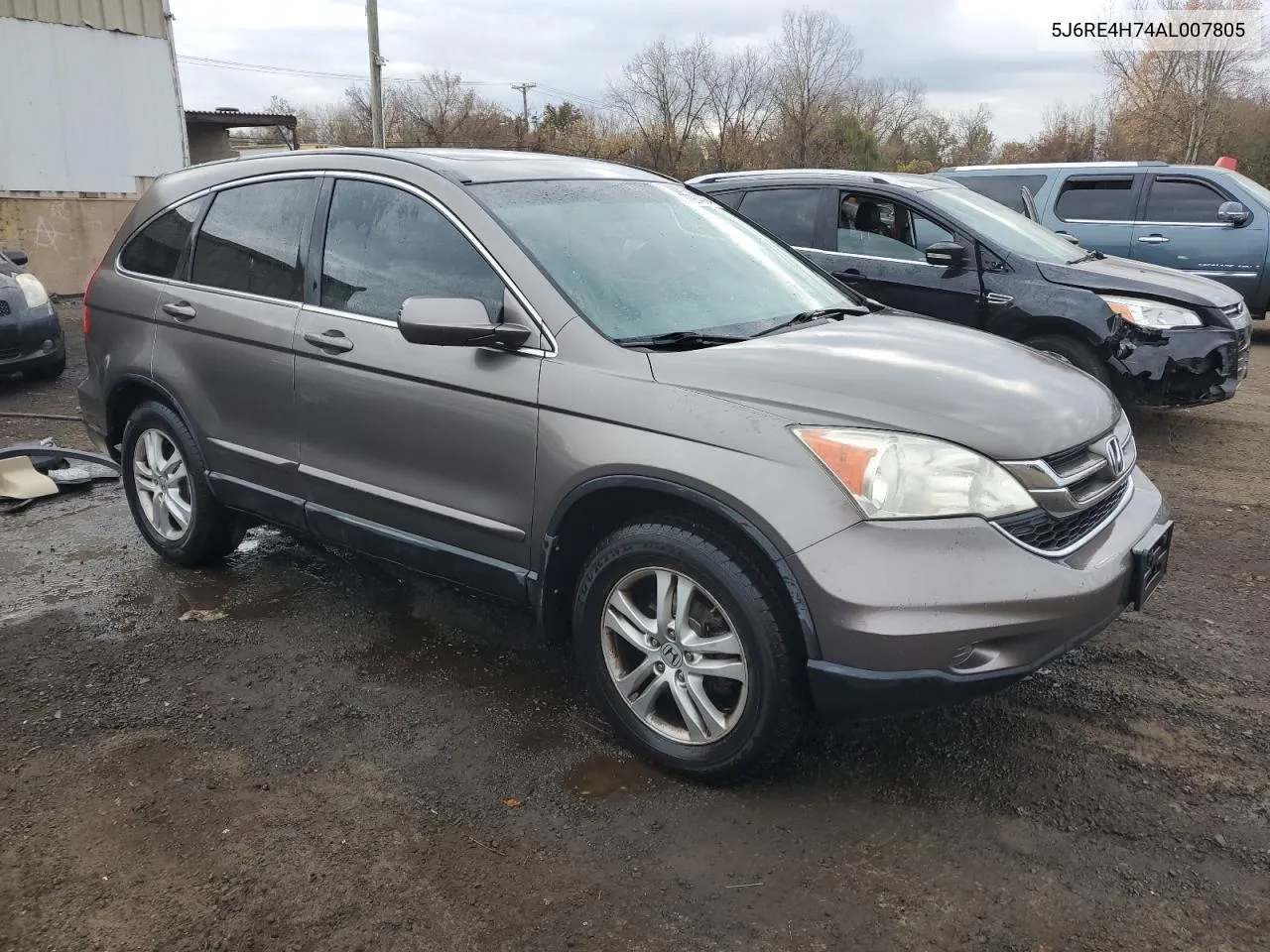 2010 Honda Cr-V Exl VIN: 5J6RE4H74AL007805 Lot: 77984884