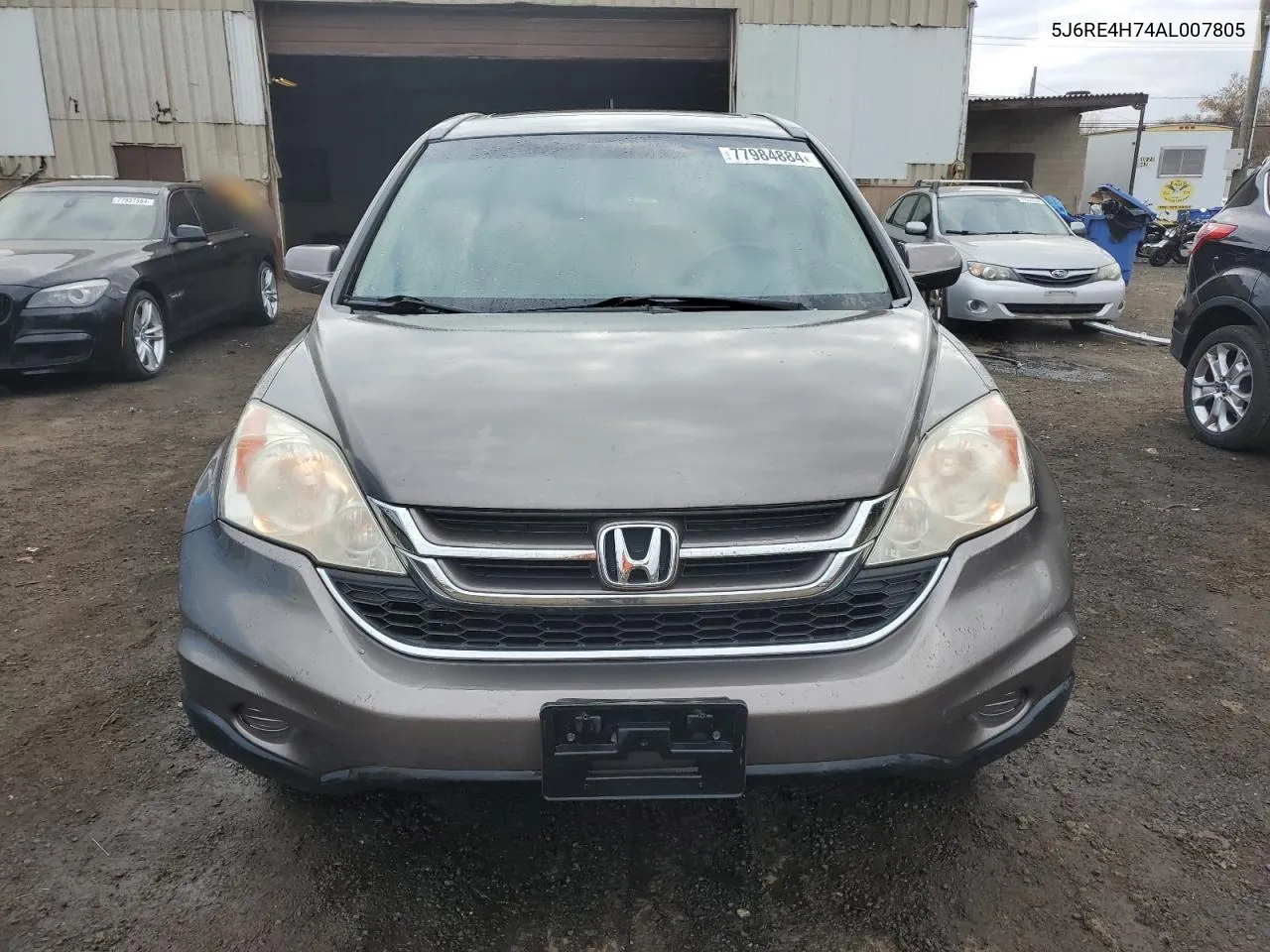 2010 Honda Cr-V Exl VIN: 5J6RE4H74AL007805 Lot: 77984884