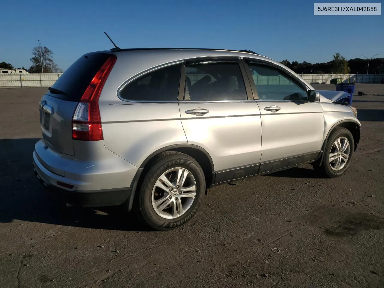 2010 Honda Cr-V Exl VIN: 5J6RE3H7XAL042858 Lot: 78027074