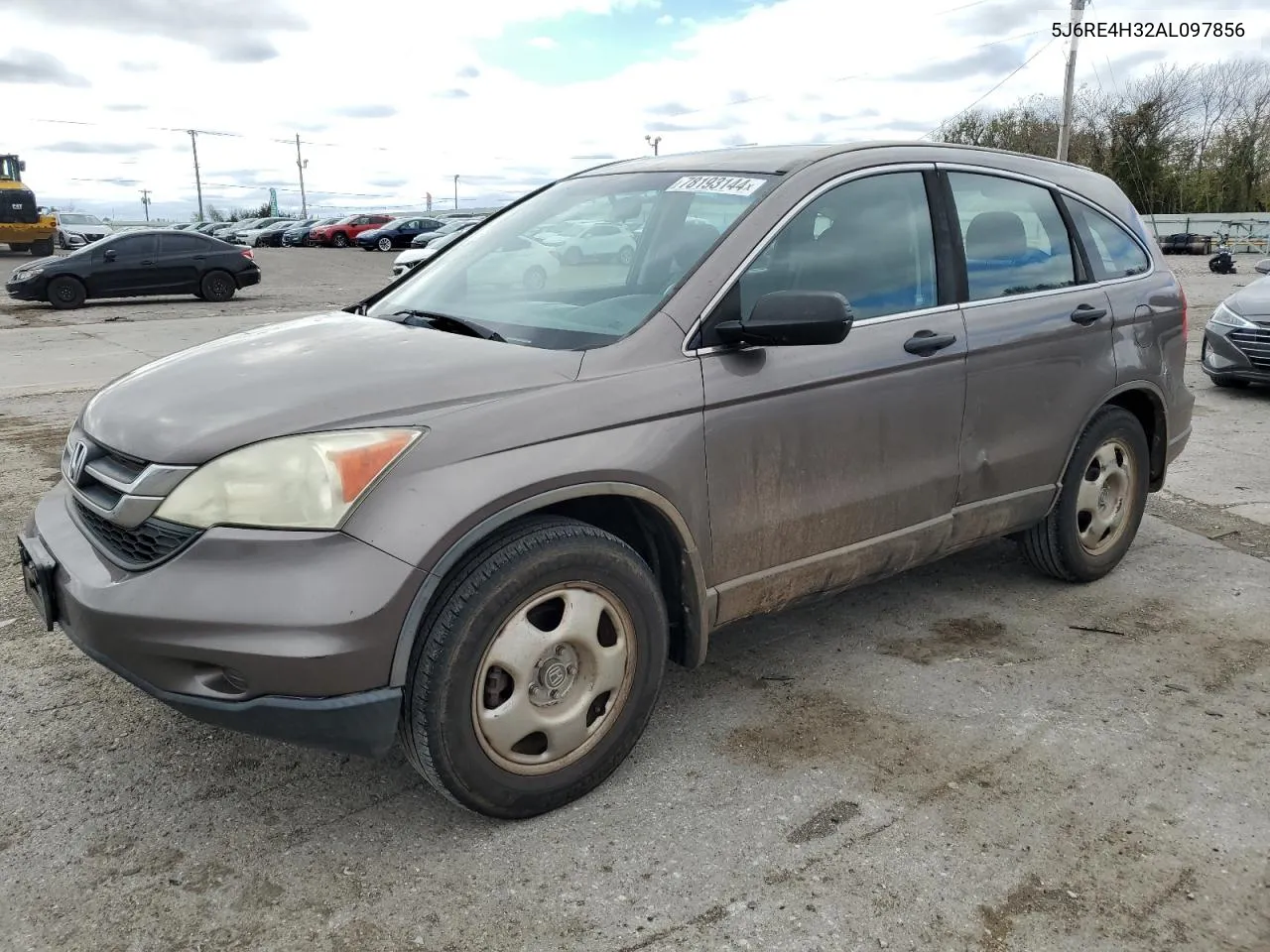 2010 Honda Cr-V Lx VIN: 5J6RE4H32AL097856 Lot: 78193144