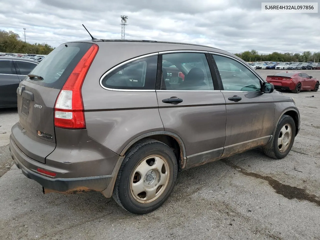 2010 Honda Cr-V Lx VIN: 5J6RE4H32AL097856 Lot: 78193144