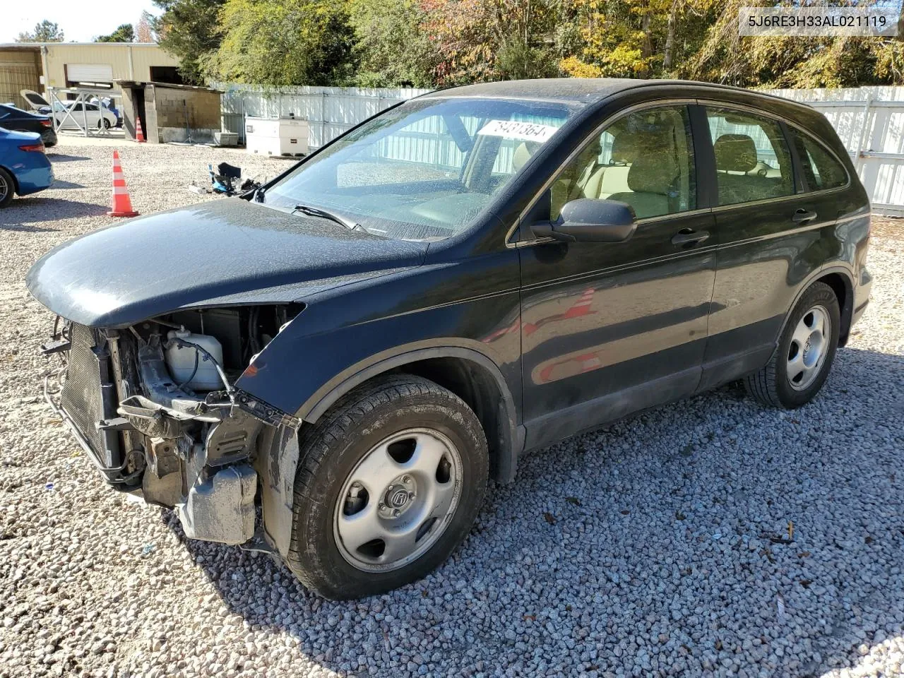 2010 Honda Cr-V Lx VIN: 5J6RE3H33AL021119 Lot: 78431364