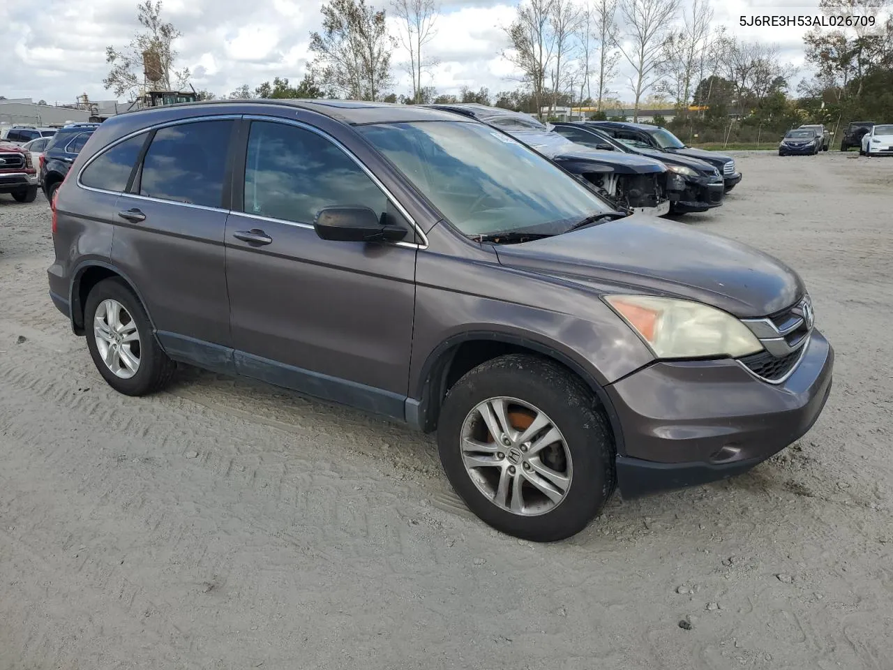 2010 Honda Cr-V Ex VIN: 5J6RE3H53AL026709 Lot: 78498584