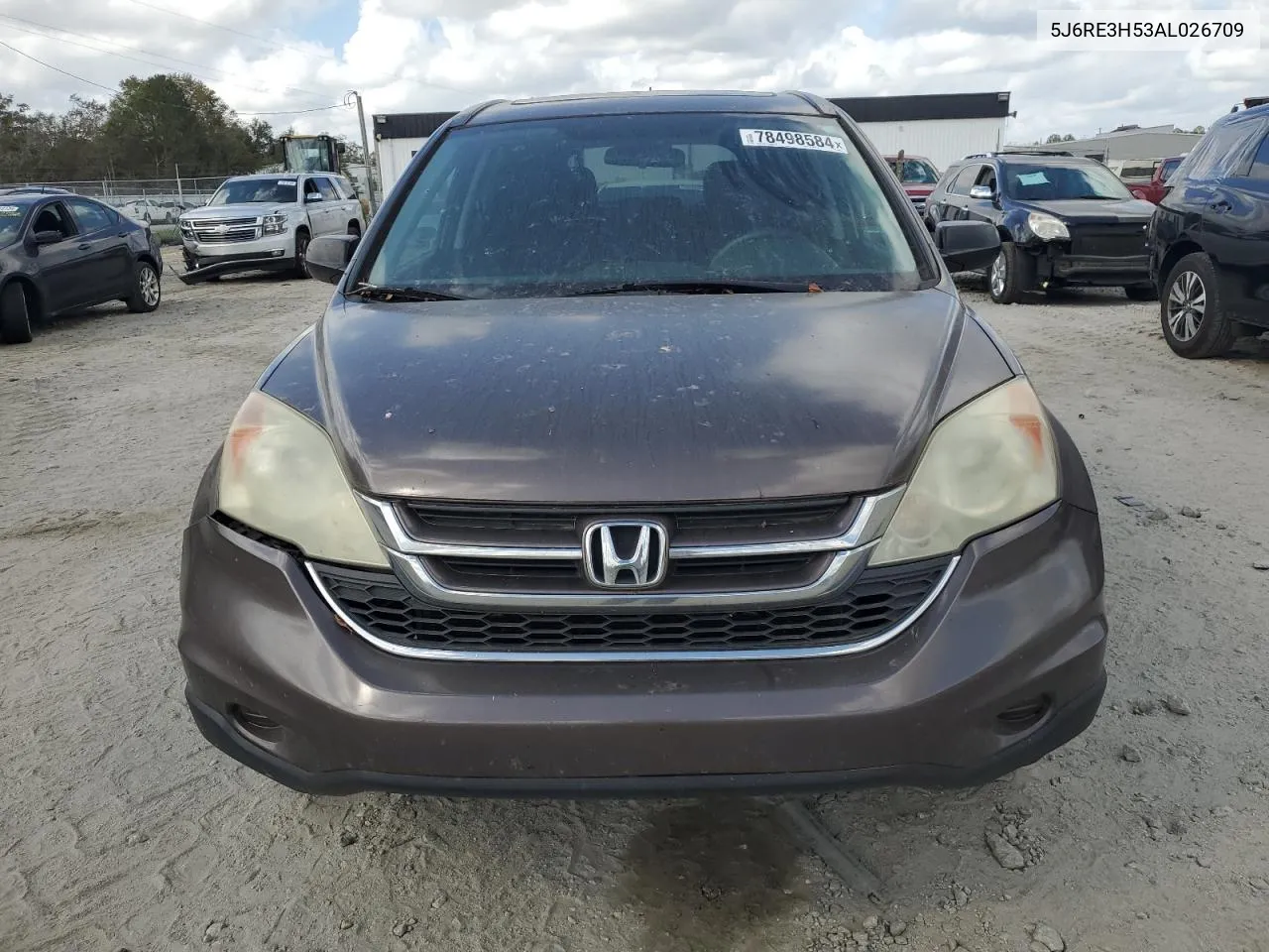 2010 Honda Cr-V Ex VIN: 5J6RE3H53AL026709 Lot: 78498584