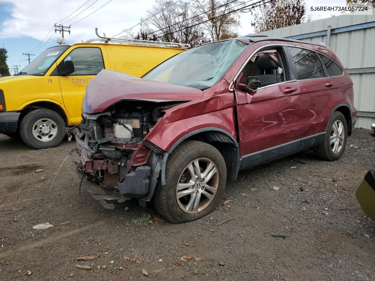 2010 Honda Cr-V Exl VIN: 5J6RE4H73AL057224 Lot: 78580234