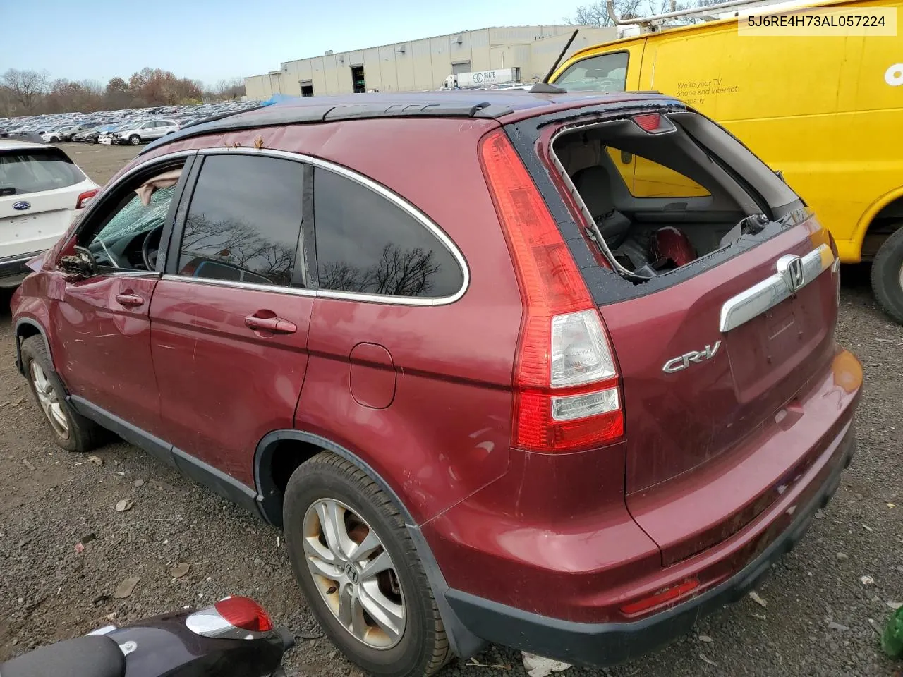 2010 Honda Cr-V Exl VIN: 5J6RE4H73AL057224 Lot: 78580234