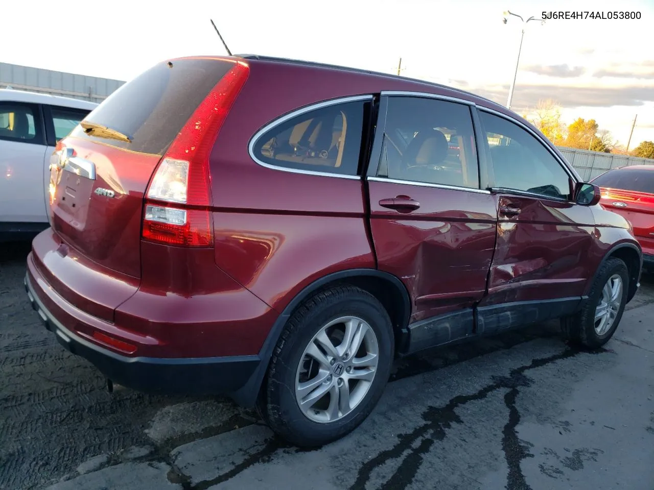 2010 Honda Cr-V Exl VIN: 5J6RE4H74AL053800 Lot: 79259124