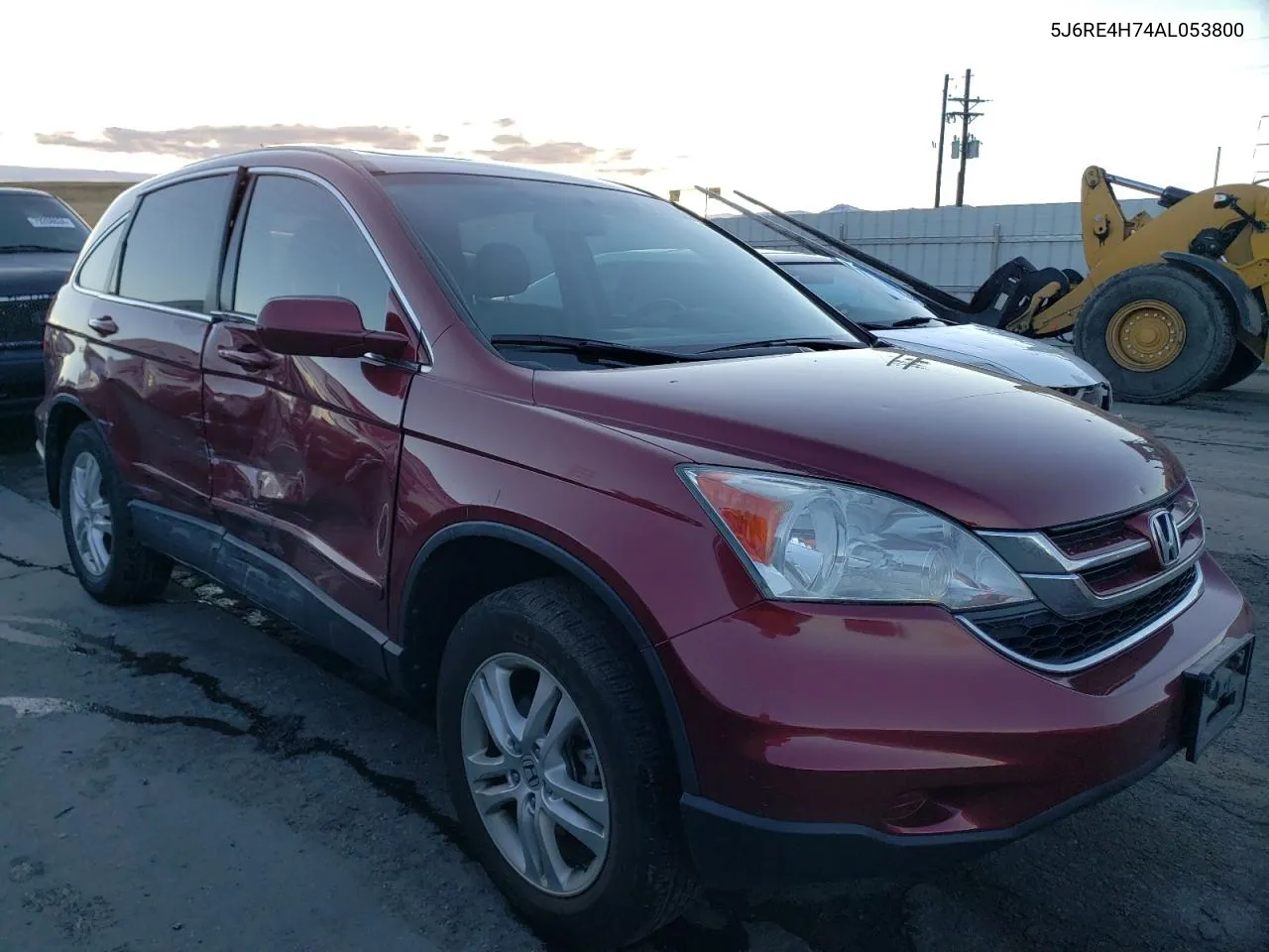 2010 Honda Cr-V Exl VIN: 5J6RE4H74AL053800 Lot: 79259124