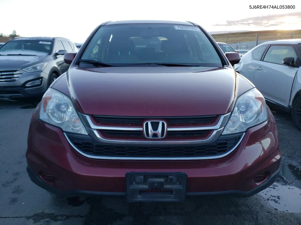 2010 Honda Cr-V Exl VIN: 5J6RE4H74AL053800 Lot: 79259124