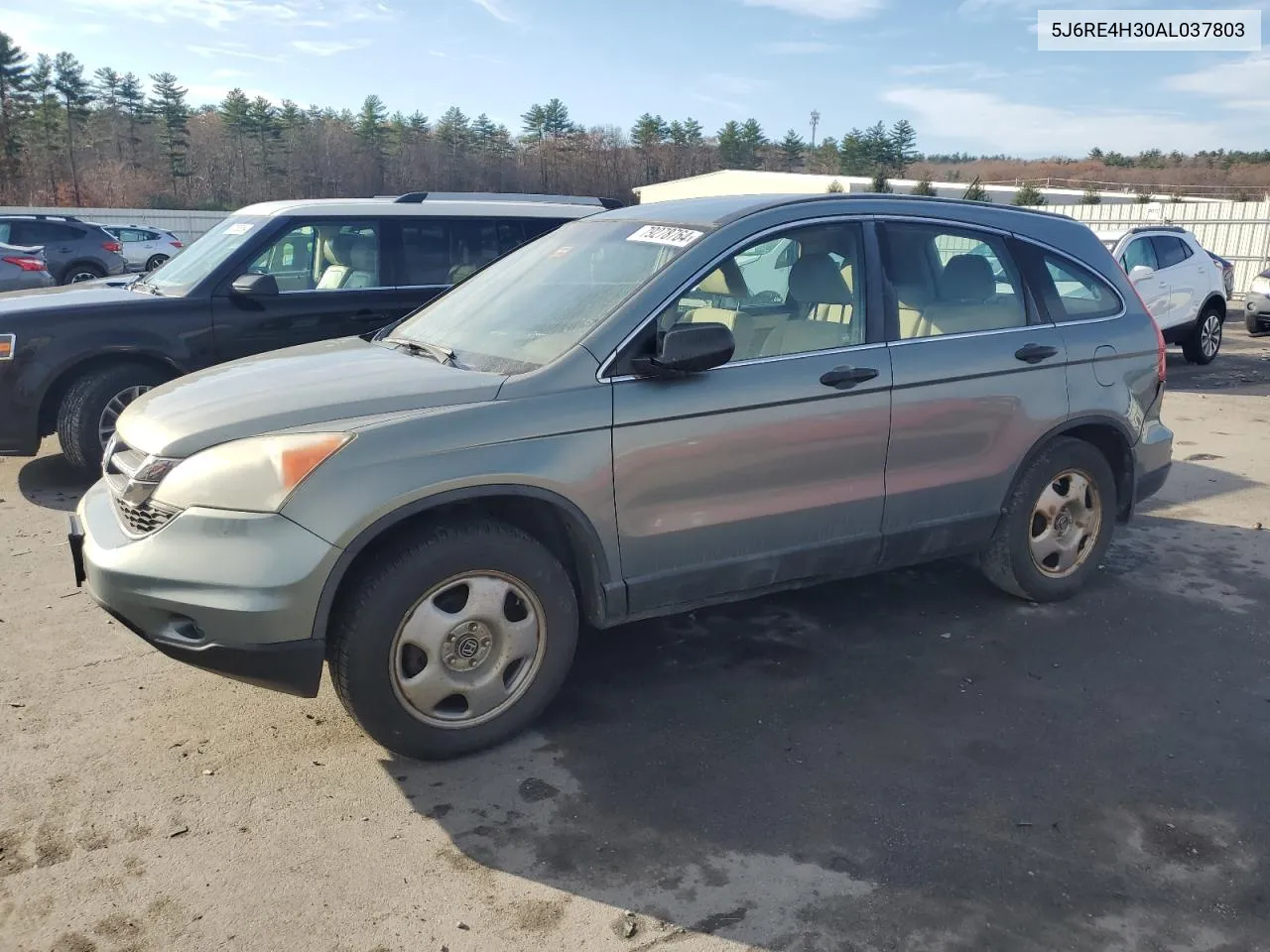 2010 Honda Cr-V Lx VIN: 5J6RE4H30AL037803 Lot: 79278764