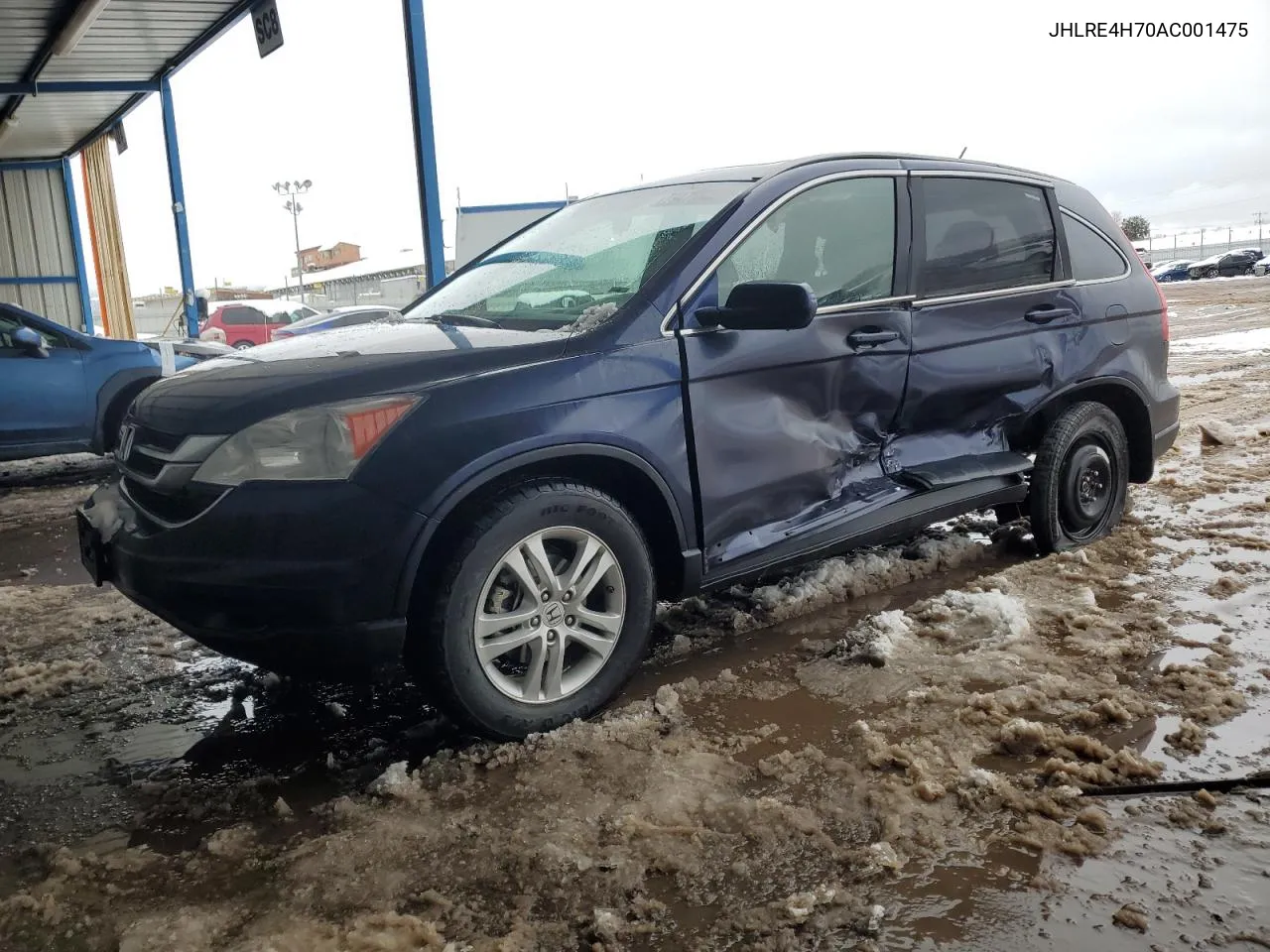 2010 Honda Cr-V Exl VIN: JHLRE4H70AC001475 Lot: 79478544