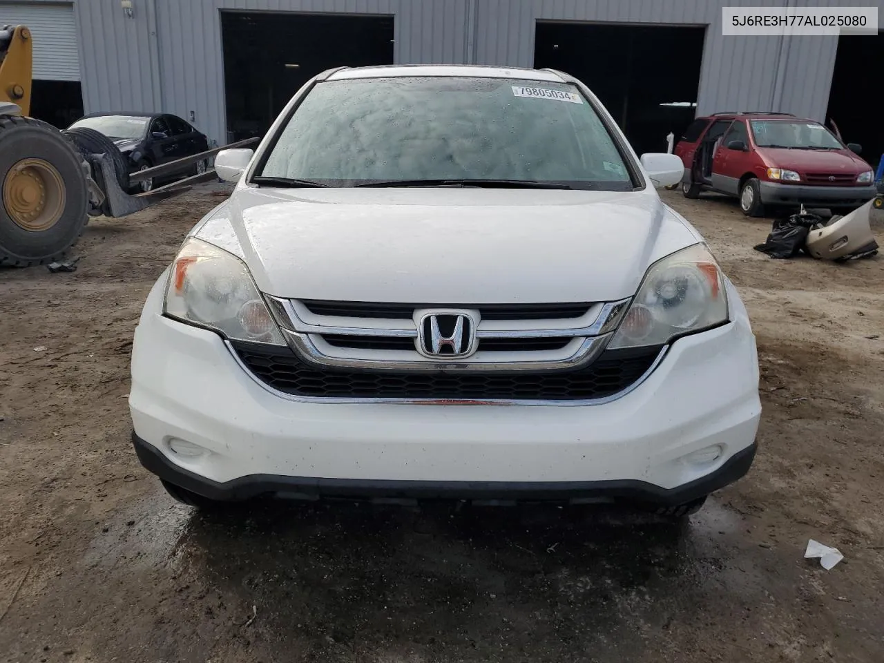 2010 Honda Cr-V Exl VIN: 5J6RE3H77AL025080 Lot: 79805034