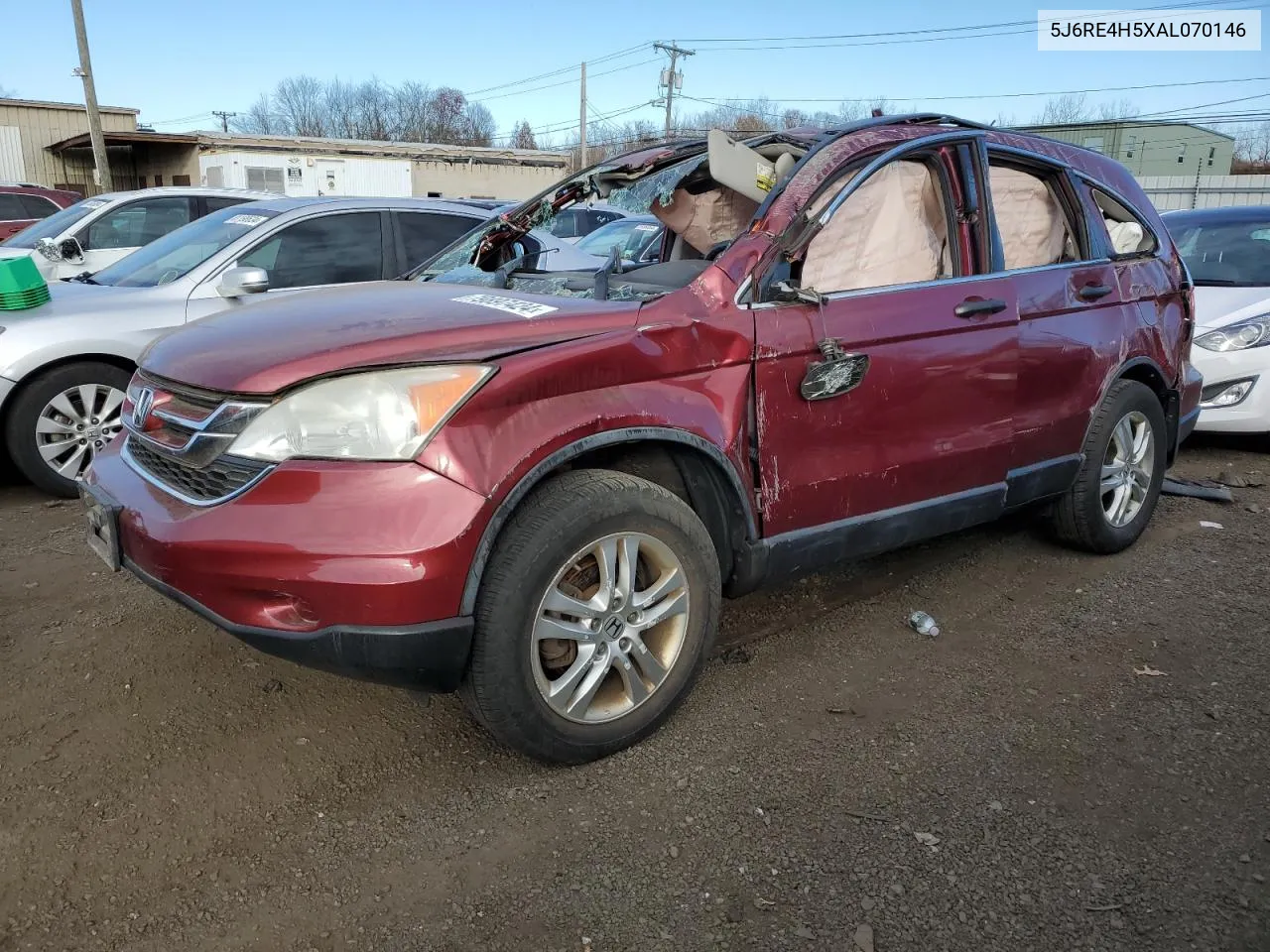 2010 Honda Cr-V Ex VIN: 5J6RE4H5XAL070146 Lot: 79897424