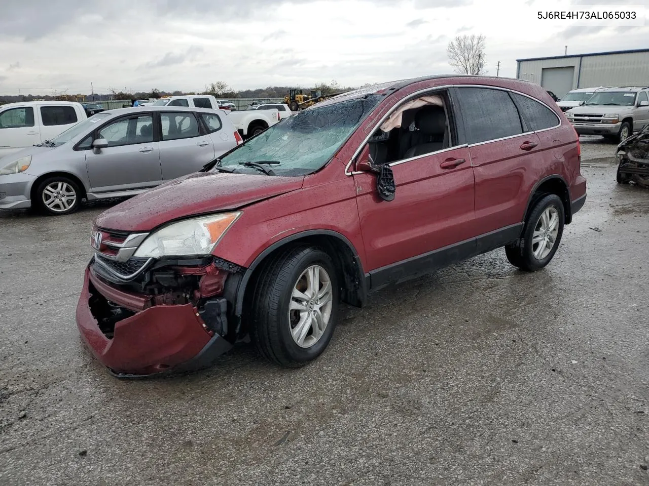 2010 Honda Cr-V Exl VIN: 5J6RE4H73AL065033 Lot: 80552654