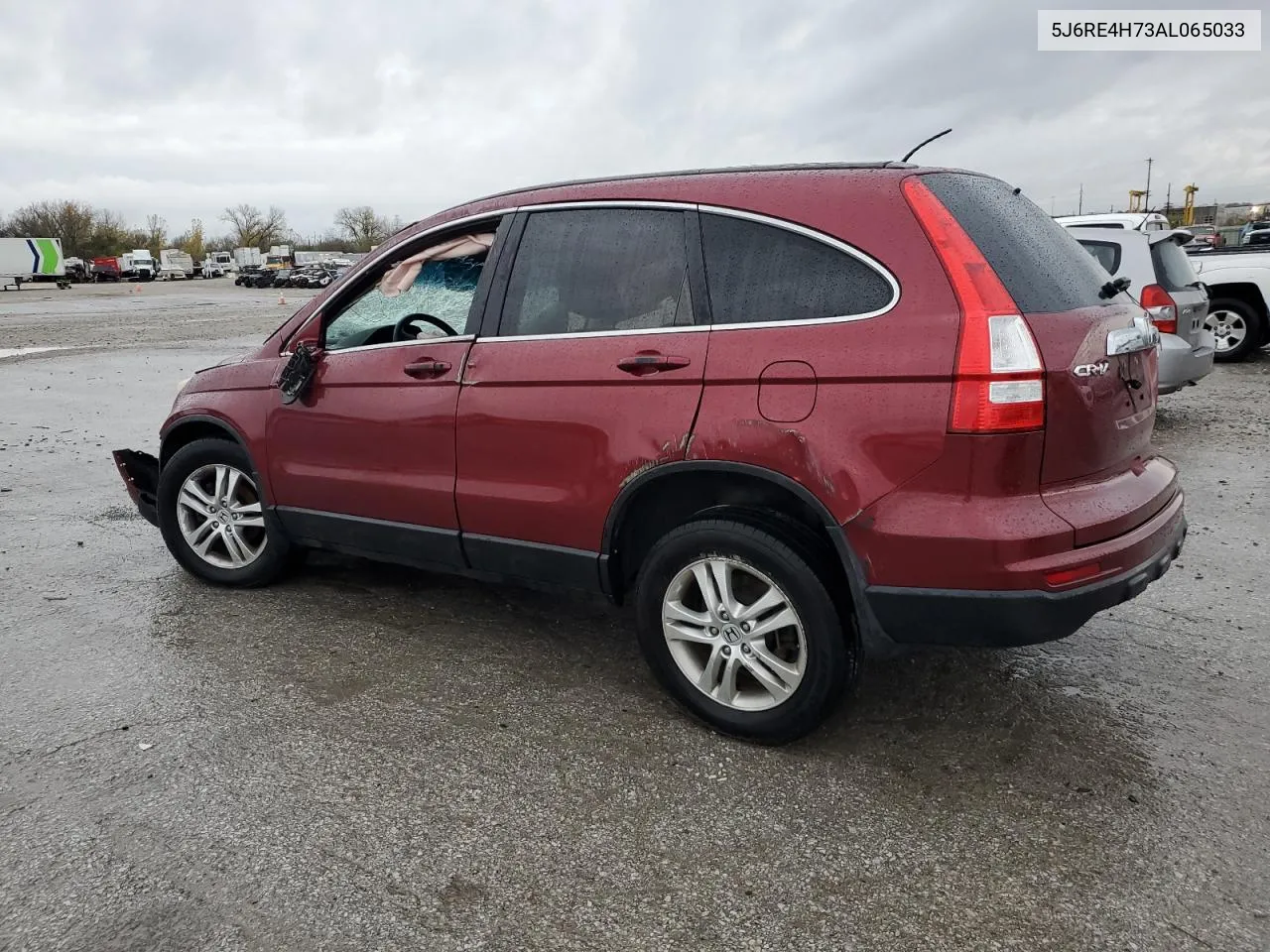 2010 Honda Cr-V Exl VIN: 5J6RE4H73AL065033 Lot: 80552654