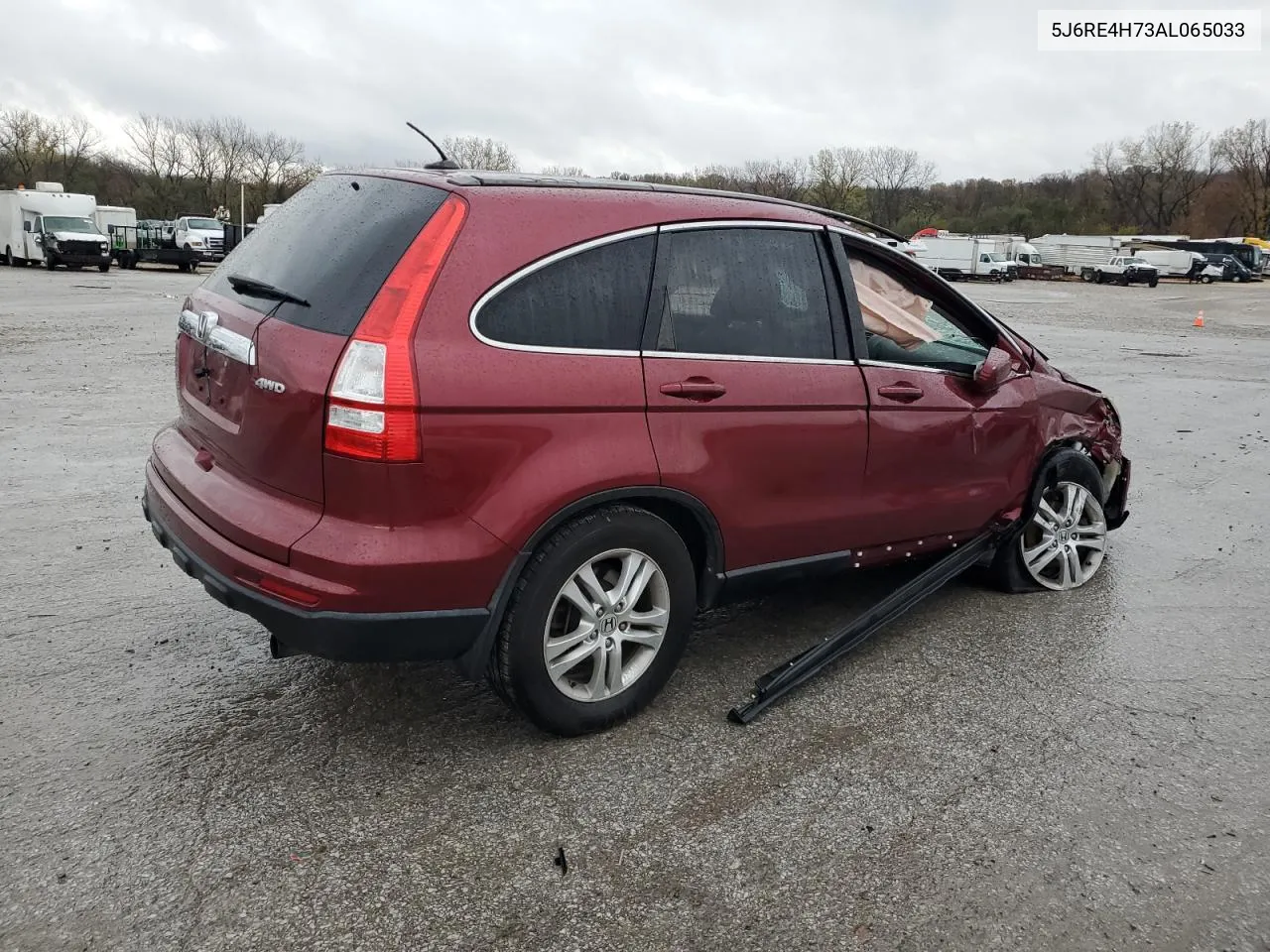 2010 Honda Cr-V Exl VIN: 5J6RE4H73AL065033 Lot: 80552654