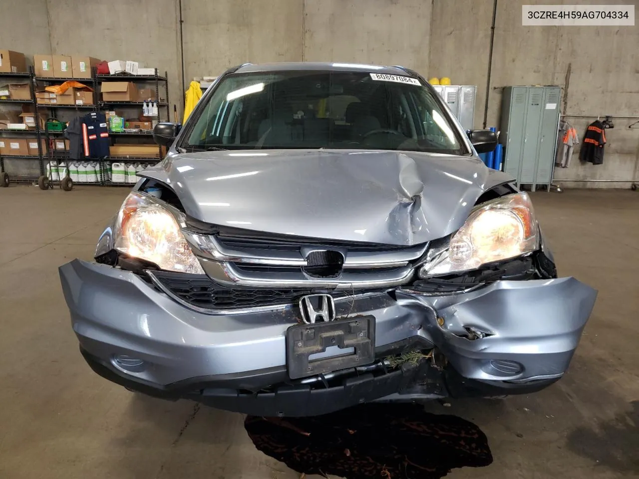 2010 Honda Cr-V Ex VIN: 3CZRE4H59AG704334 Lot: 80897084