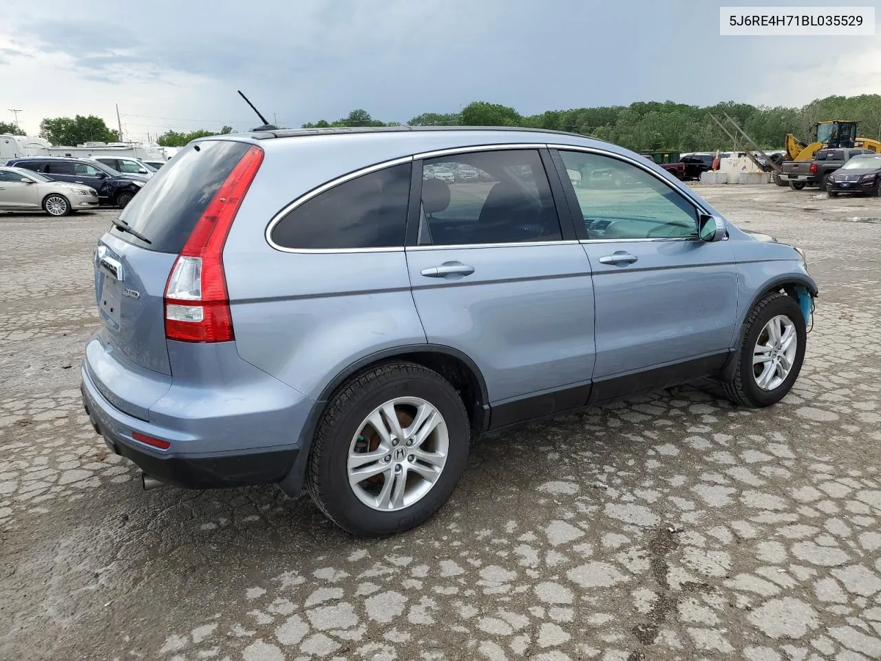 2011 Honda Cr-V Exl VIN: 5J6RE4H71BL035529 Lot: 53527234