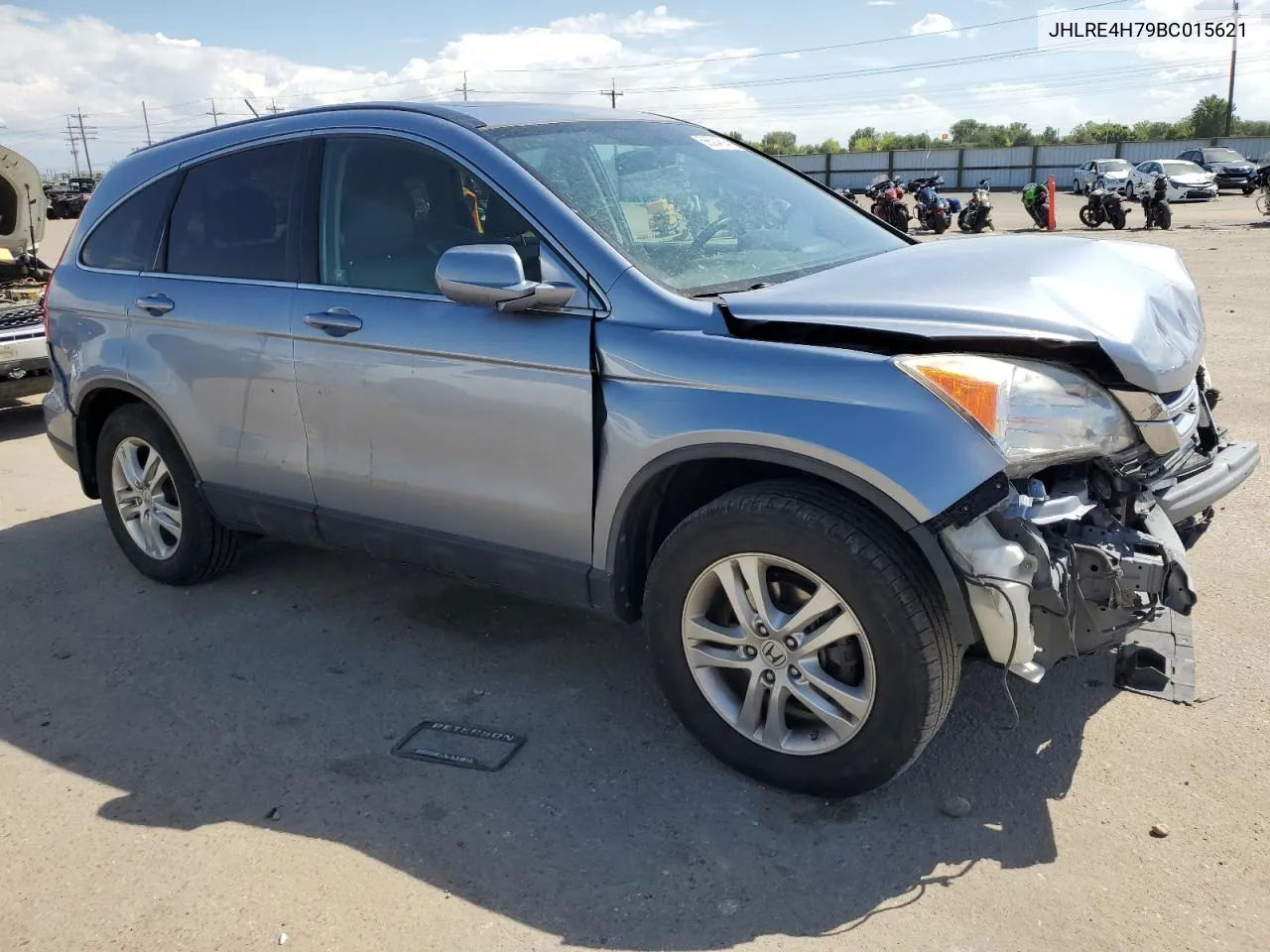 2011 Honda Cr-V Exl VIN: JHLRE4H79BC015621 Lot: 56504694