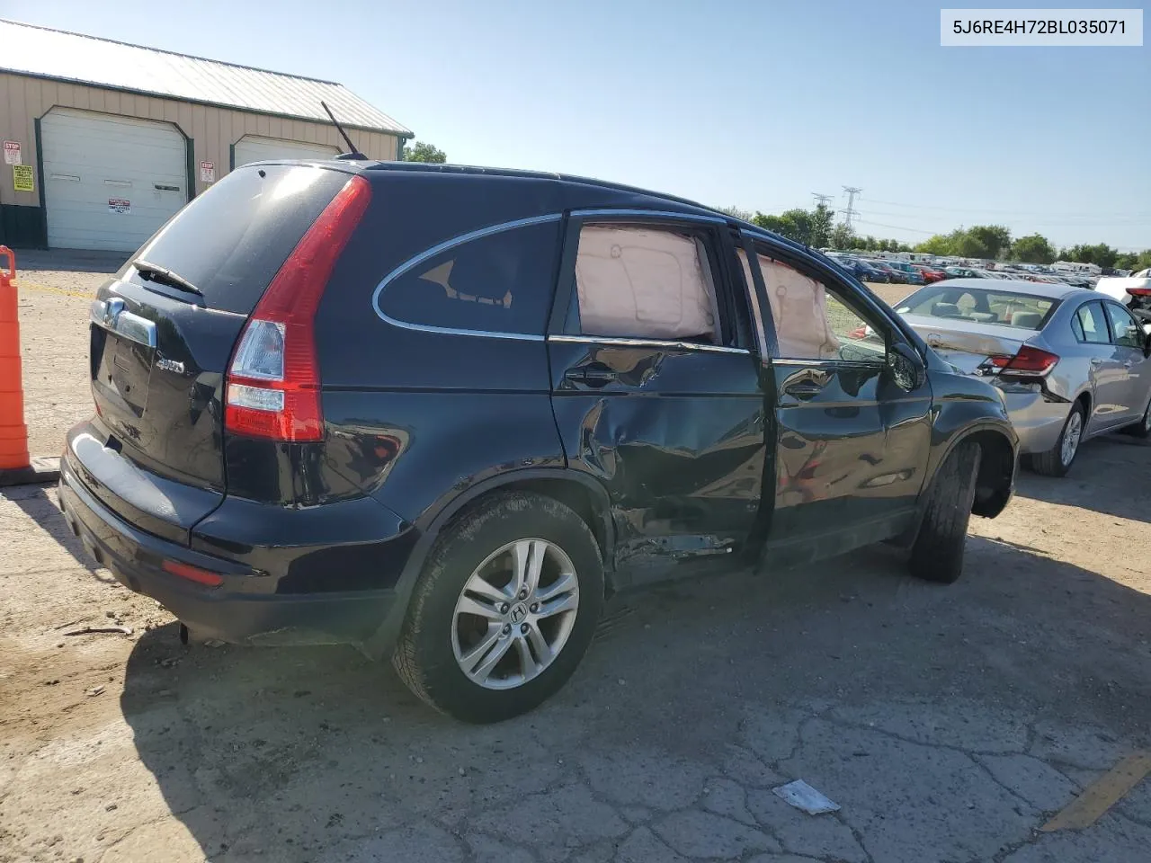 2011 Honda Cr-V Exl VIN: 5J6RE4H72BL035071 Lot: 57551624