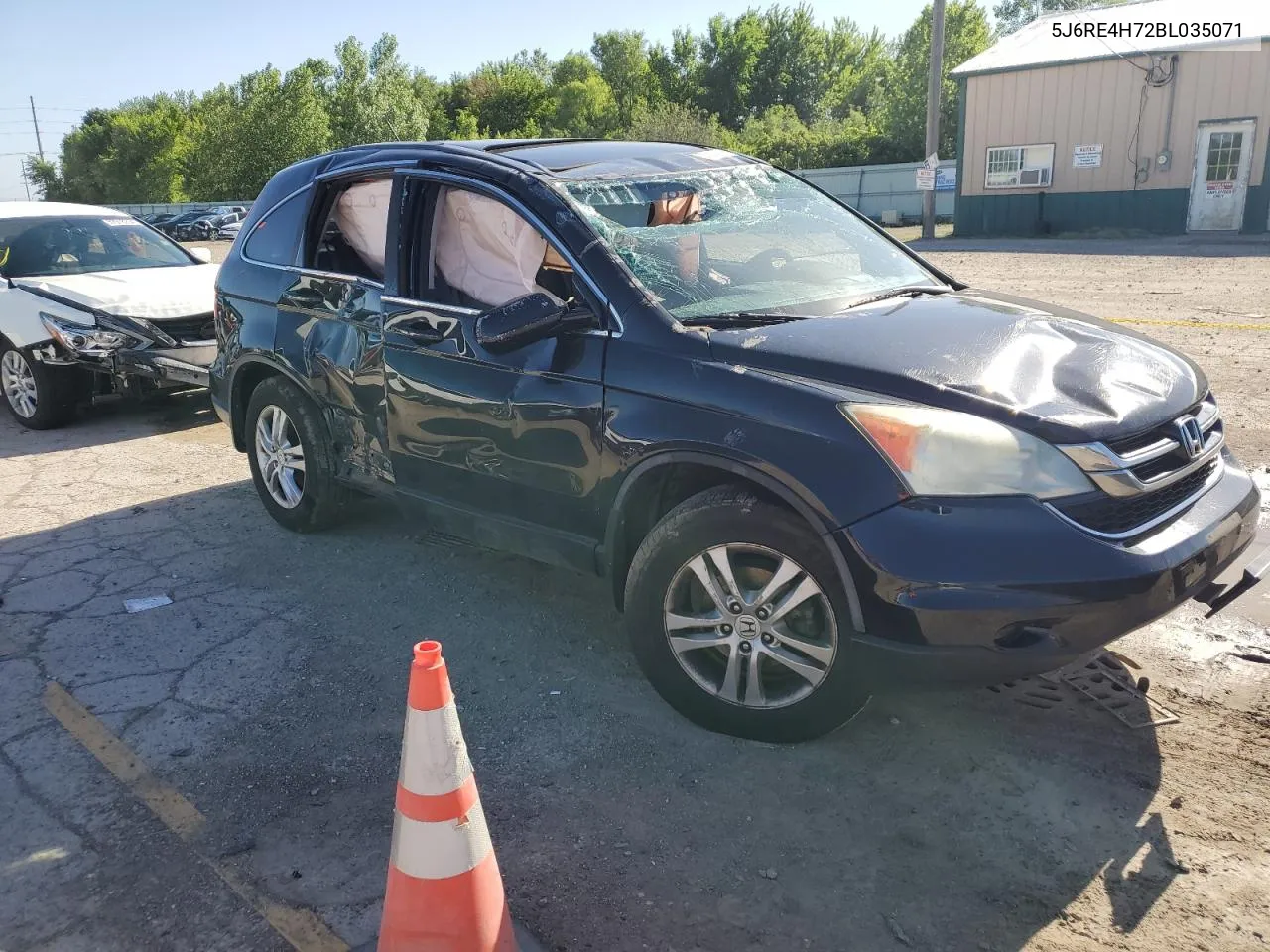 2011 Honda Cr-V Exl VIN: 5J6RE4H72BL035071 Lot: 57551624