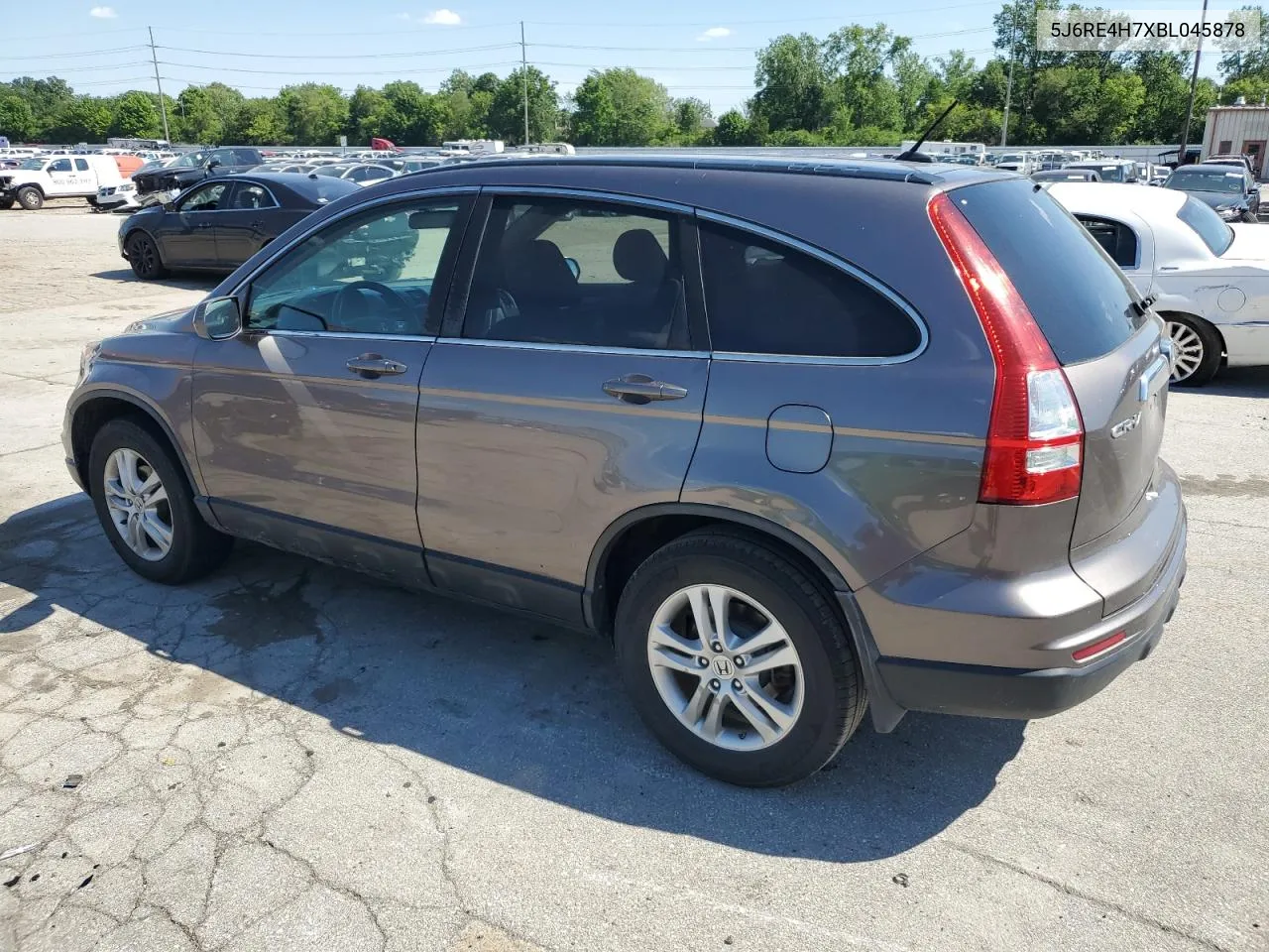 2011 Honda Cr-V Exl VIN: 5J6RE4H7XBL045878 Lot: 58784144