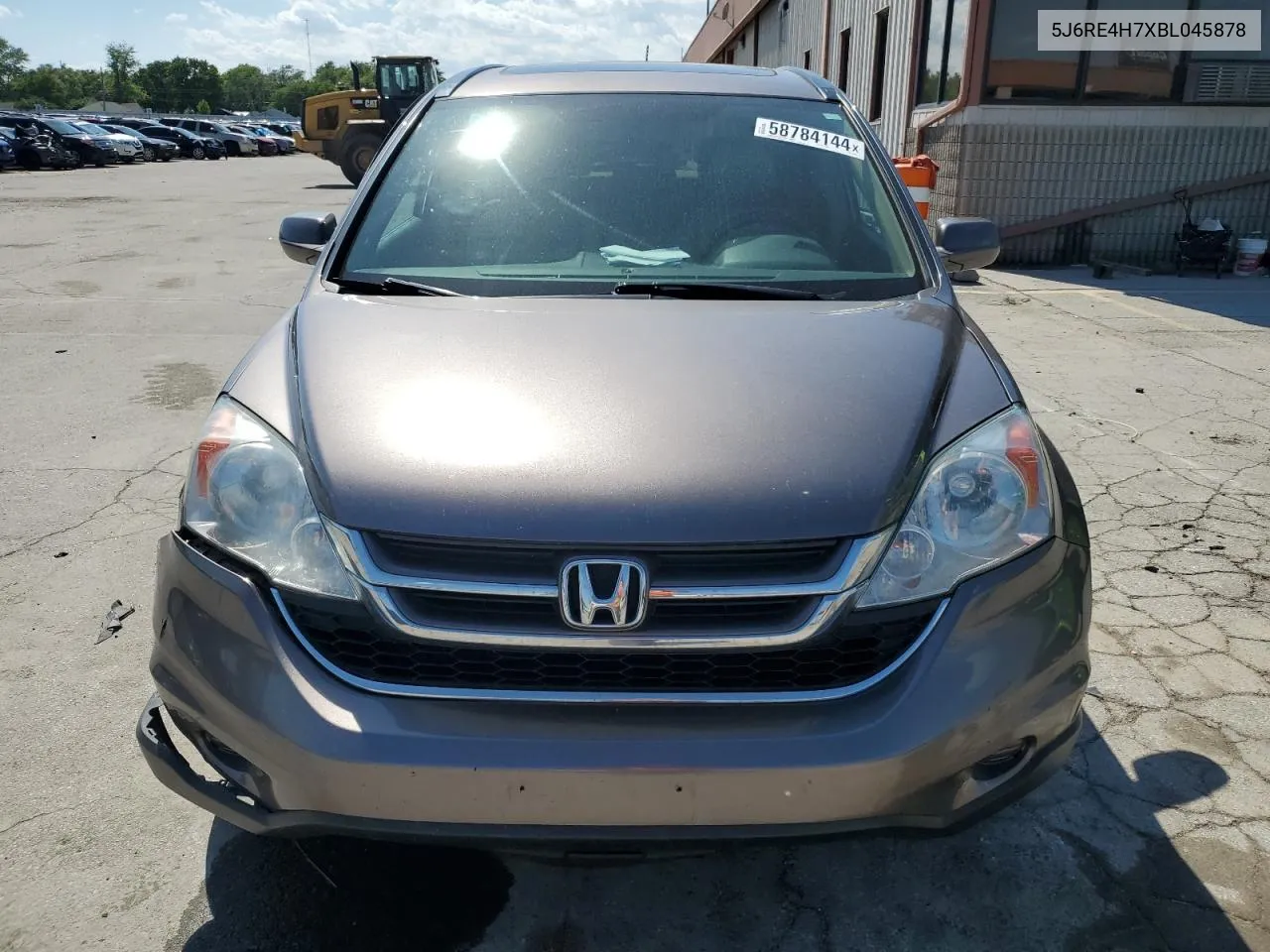 2011 Honda Cr-V Exl VIN: 5J6RE4H7XBL045878 Lot: 58784144