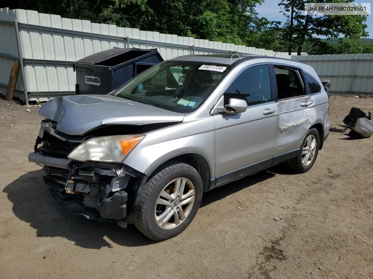 2011 Honda Cr-V Exl VIN: JHLRE4H79BC028501 Lot: 59011724