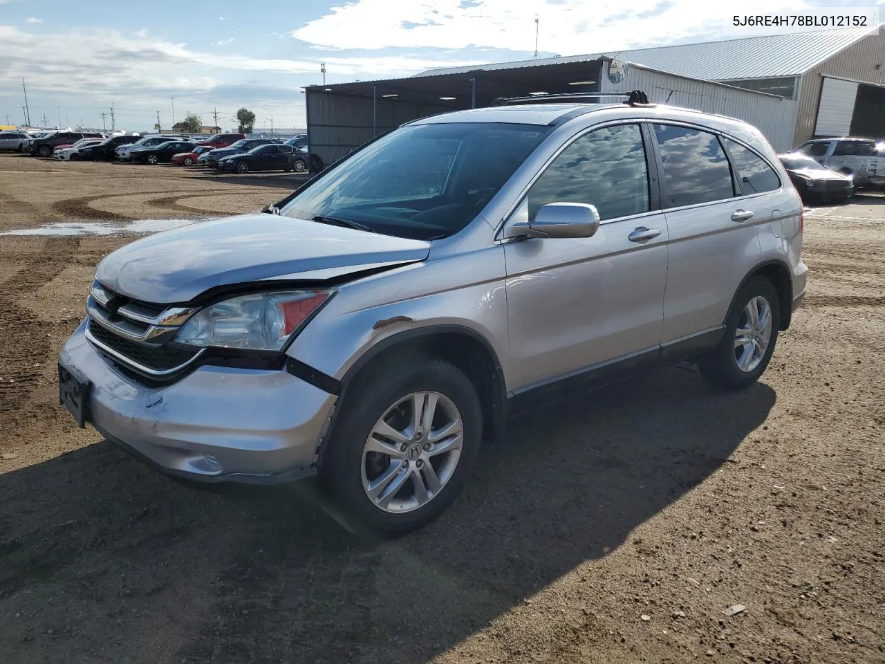 2011 Honda Cr-V Exl VIN: 5J6RE4H78BL012152 Lot: 61638144