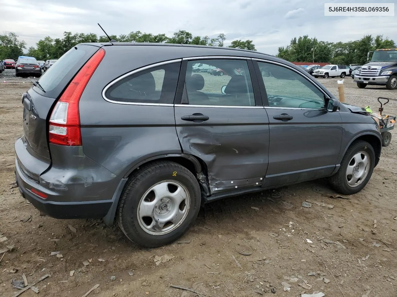 5J6RE4H35BL069356 2011 Honda Cr-V Lx