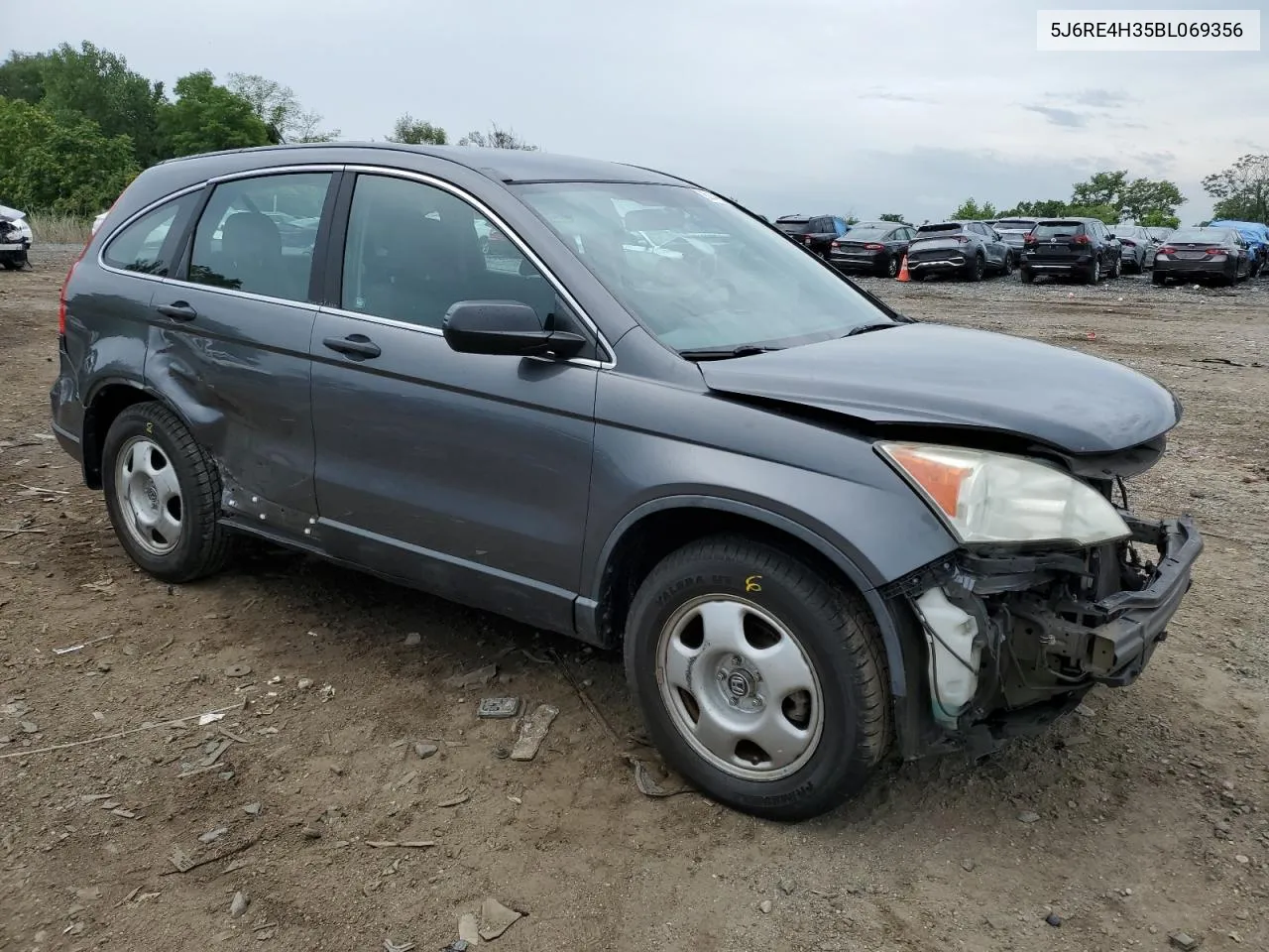 5J6RE4H35BL069356 2011 Honda Cr-V Lx