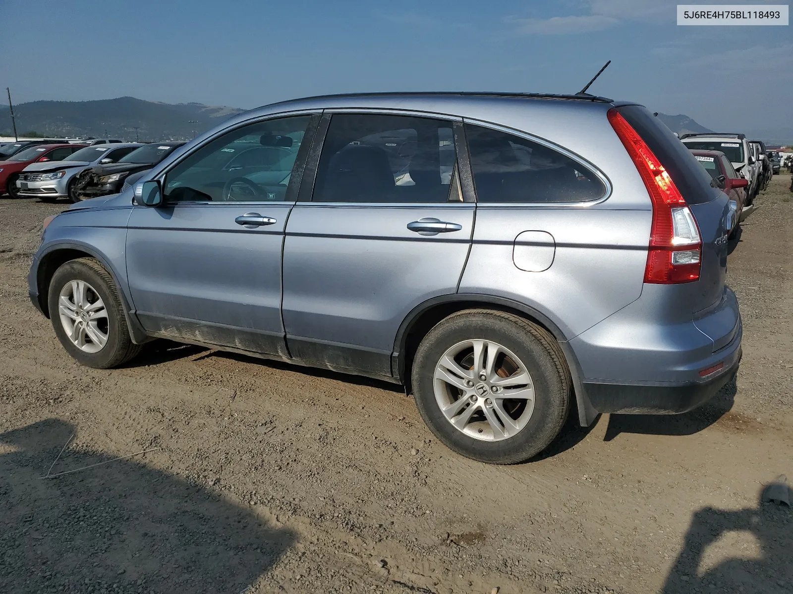 2011 Honda Cr-V Exl VIN: 5J6RE4H75BL118493 Lot: 62177034