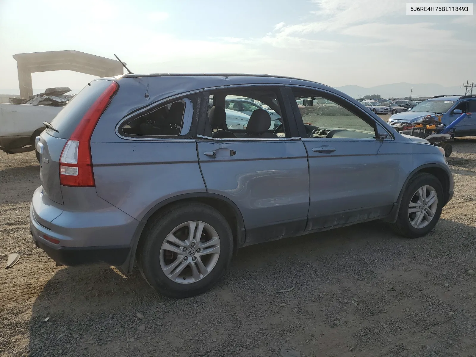 2011 Honda Cr-V Exl VIN: 5J6RE4H75BL118493 Lot: 62177034