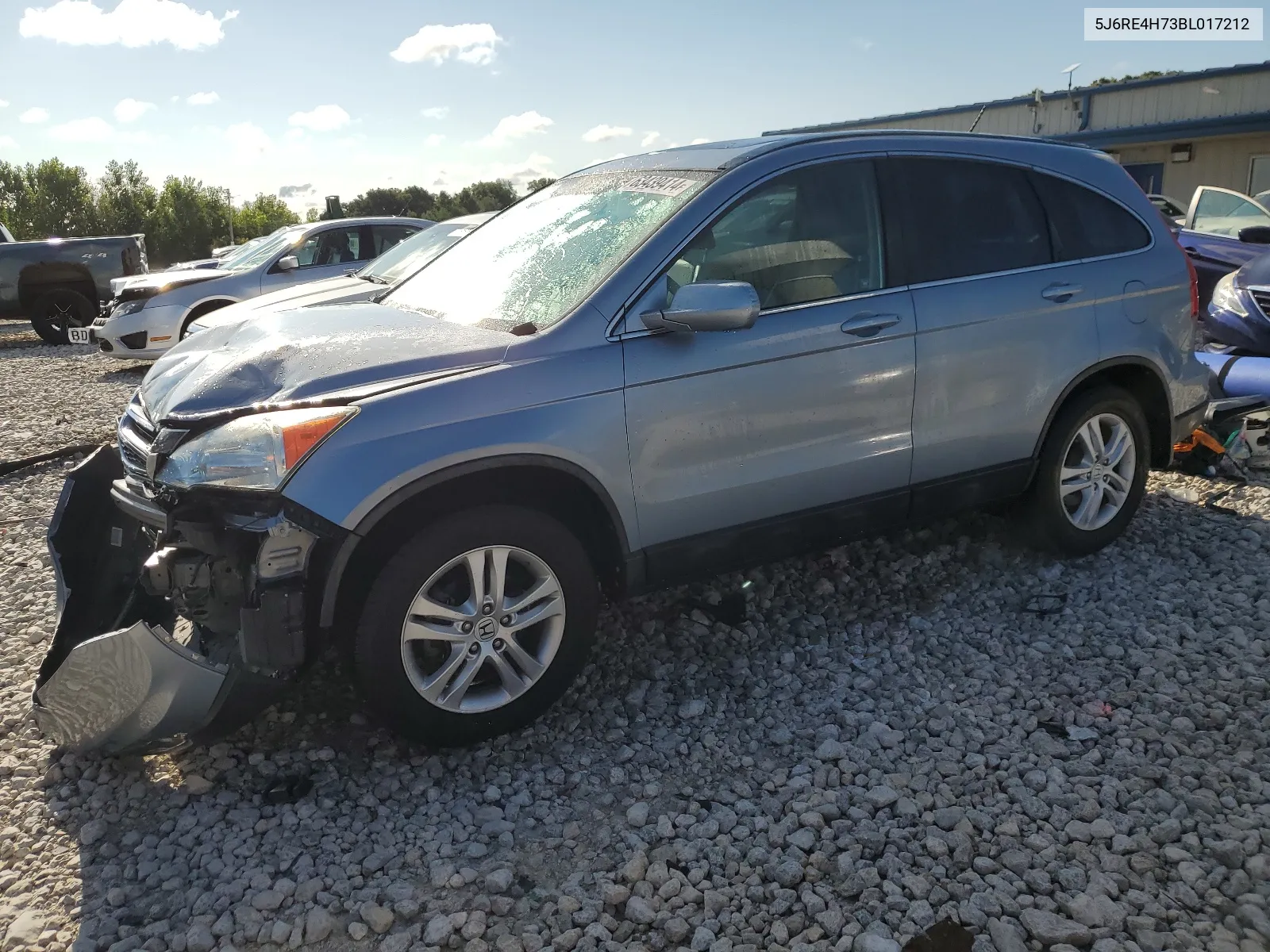 2011 Honda Cr-V Exl VIN: 5J6RE4H73BL017212 Lot: 63439414