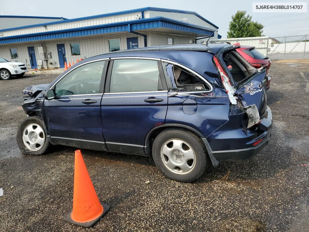 2011 Honda Cr-V Lx VIN: 5J6RE4H38BL014707 Lot: 64166004