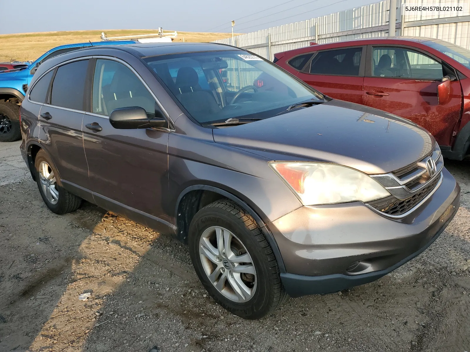 2011 Honda Cr-V Ex VIN: 5J6RE4H57BL021102 Lot: 64620274