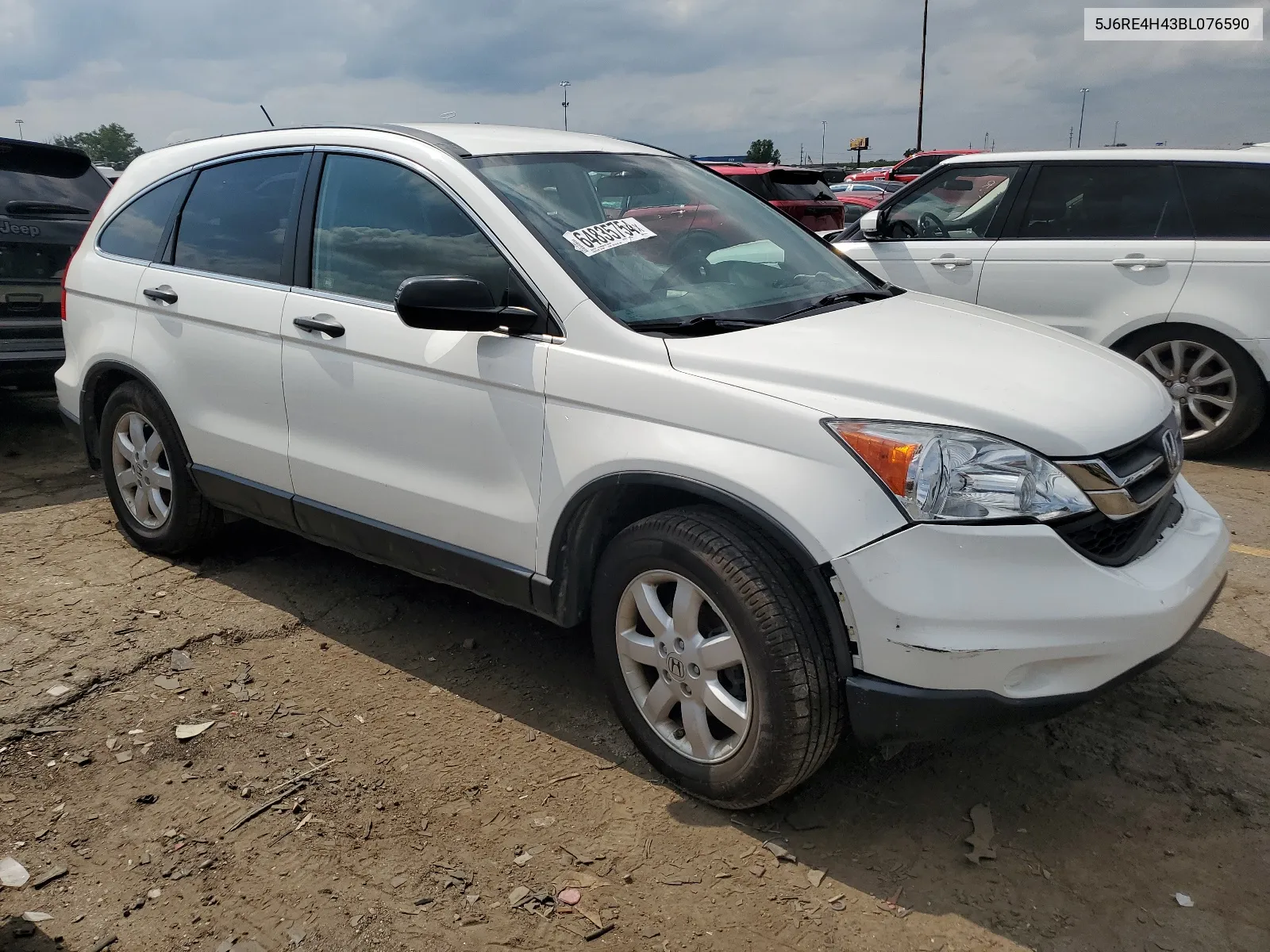 2011 Honda Cr-V Se VIN: 5J6RE4H43BL076590 Lot: 64835754