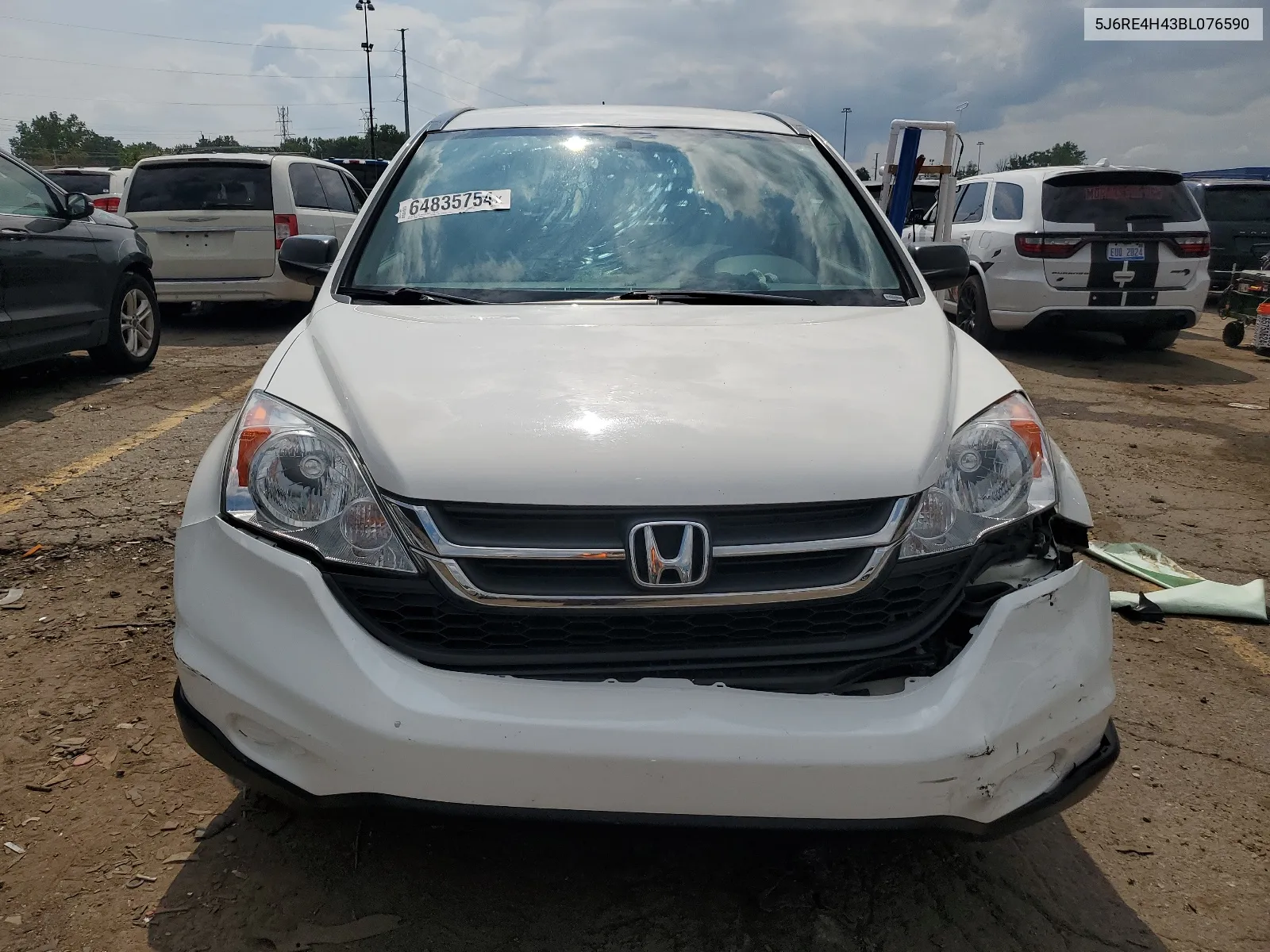 2011 Honda Cr-V Se VIN: 5J6RE4H43BL076590 Lot: 64835754