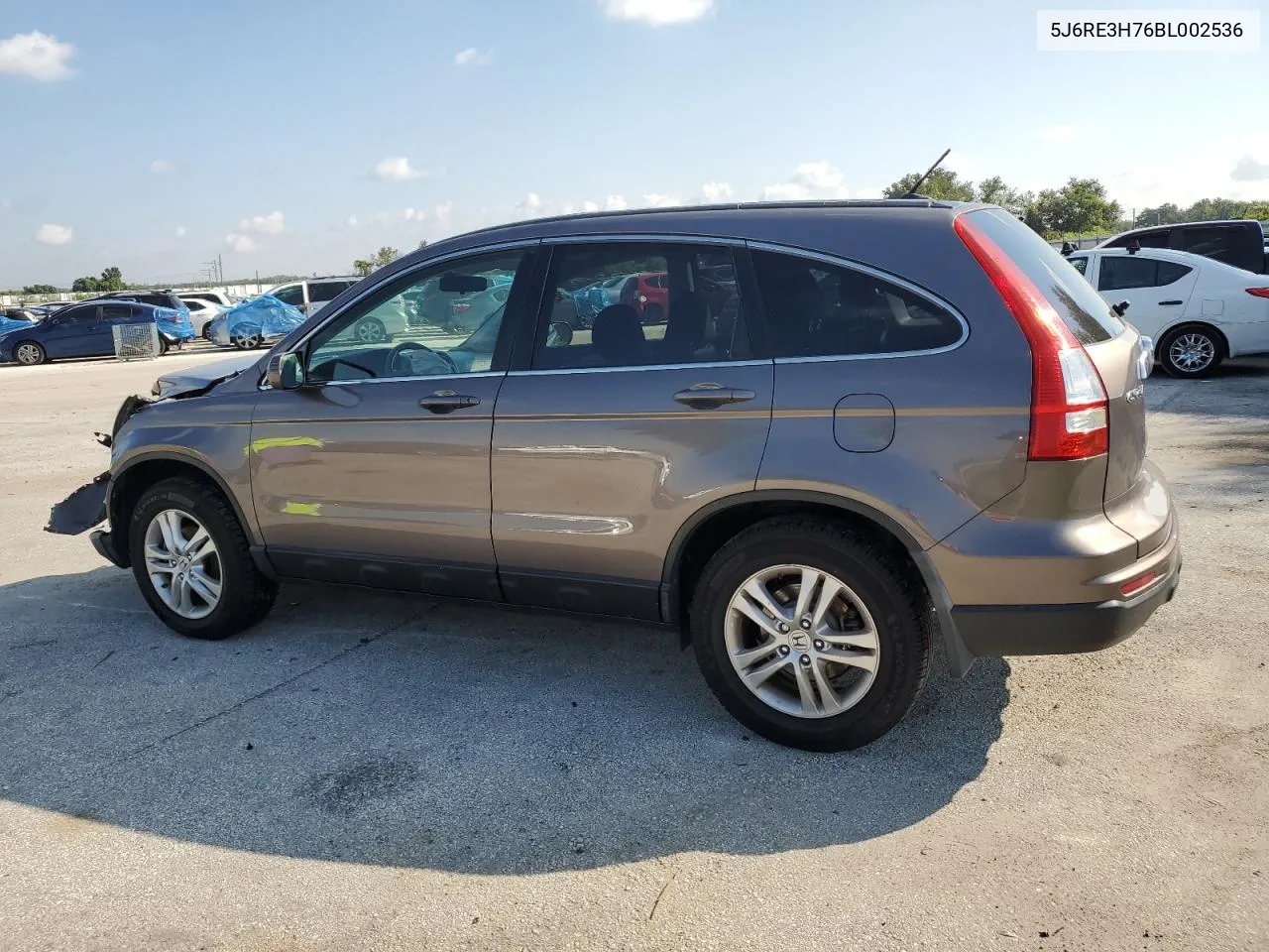 2011 Honda Cr-V Exl VIN: 5J6RE3H76BL002536 Lot: 66310644