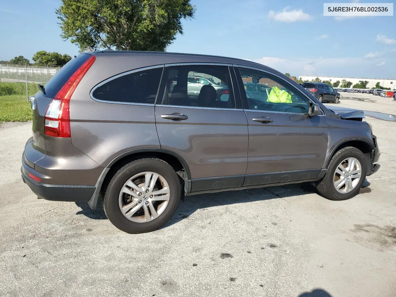 2011 Honda Cr-V Exl VIN: 5J6RE3H76BL002536 Lot: 66310644