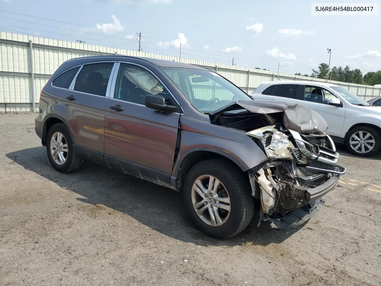 2011 Honda Cr-V Ex VIN: 5J6RE4H54BL000417 Lot: 67782164