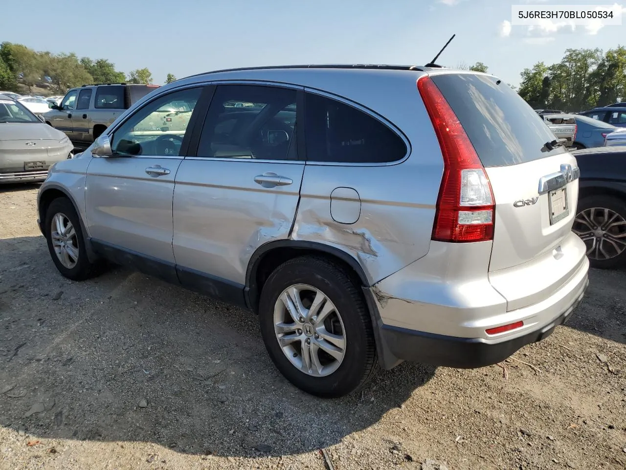 2011 Honda Cr-V Exl VIN: 5J6RE3H70BL050534 Lot: 68674304