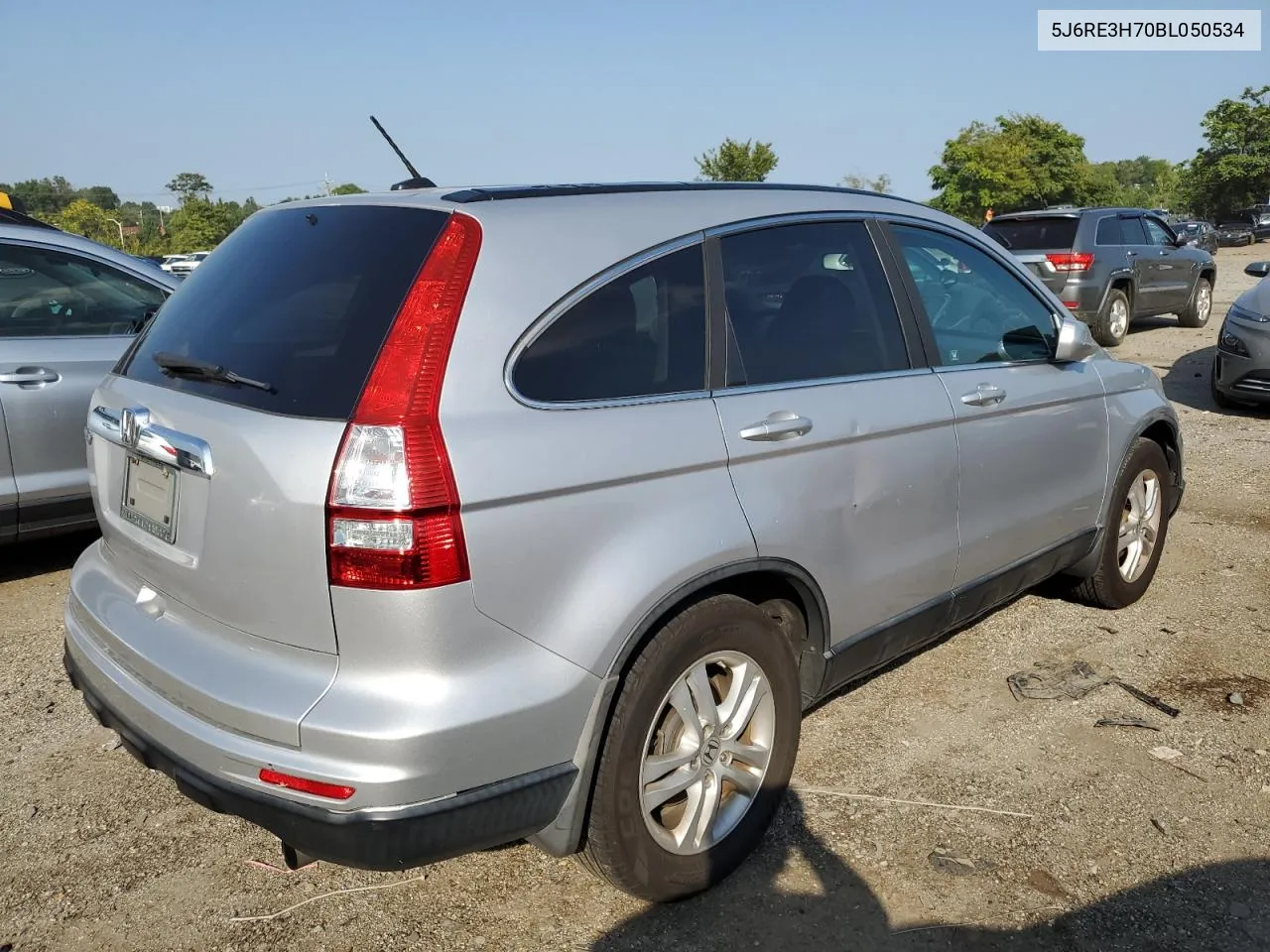 2011 Honda Cr-V Exl VIN: 5J6RE3H70BL050534 Lot: 68674304