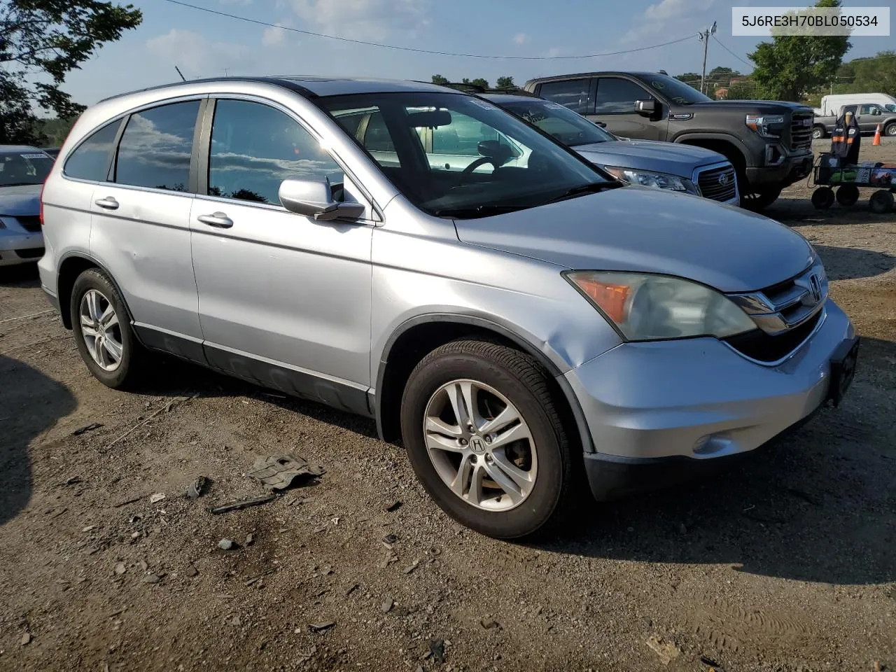 2011 Honda Cr-V Exl VIN: 5J6RE3H70BL050534 Lot: 68674304